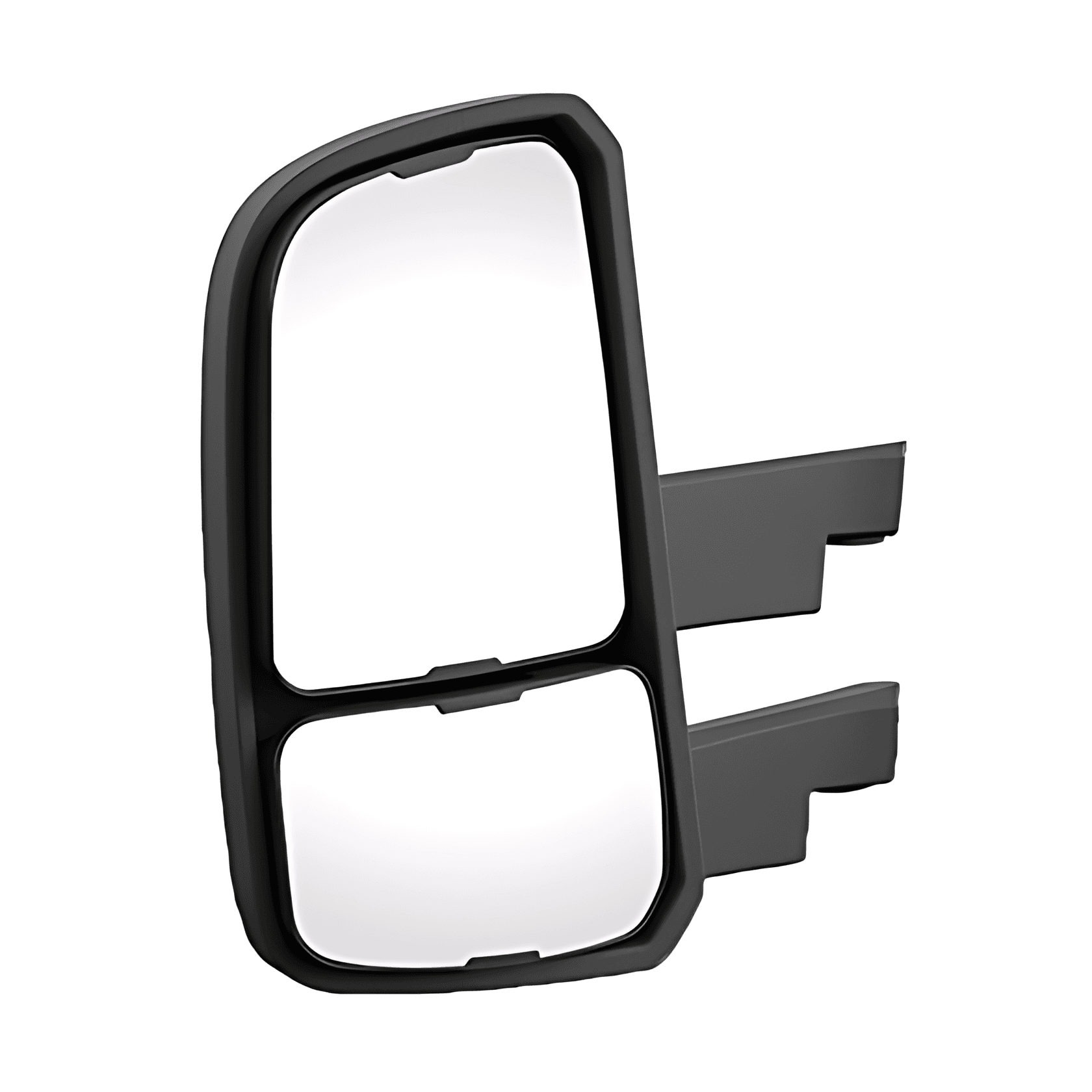 CONJUNTO ESPELHO RETROVISOR LE MANUAL BIPARTIDO CONVEXO ( BRACO LONGO ) - 23B857513C