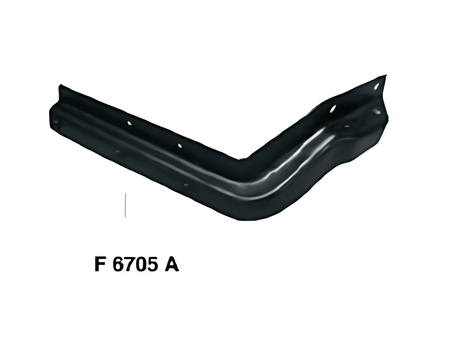 SUPORTE SUPERIOR TRASEIRO PARALAMA DIANTEIRO LE - 4C4516K040AA