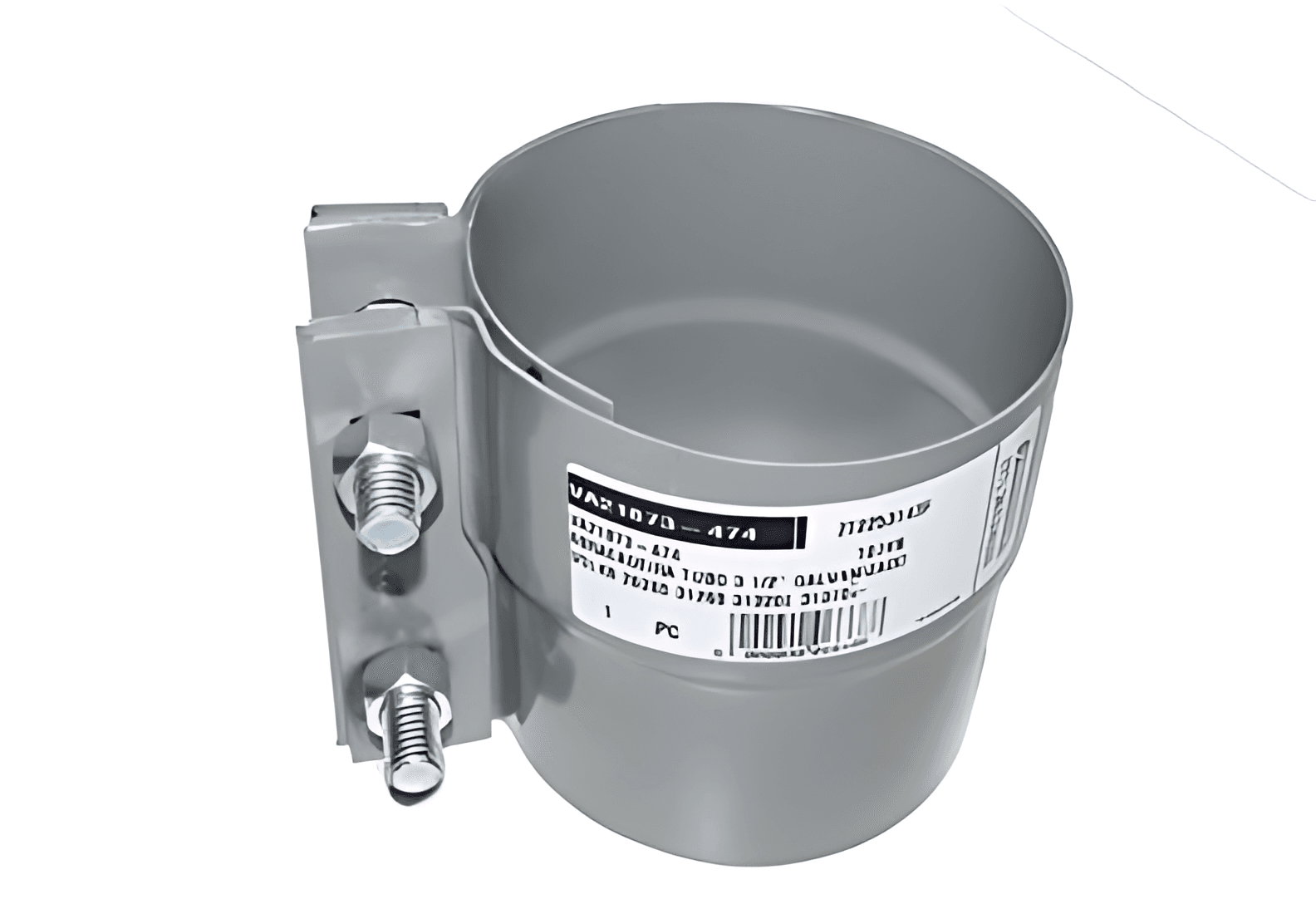 ABRACADEIRA TUBO ESCAPAMENTO 3.1/2'' GALVANIZADO VW CONSTELLATION 26260 31260 31320E 31370E - 2T2253143F