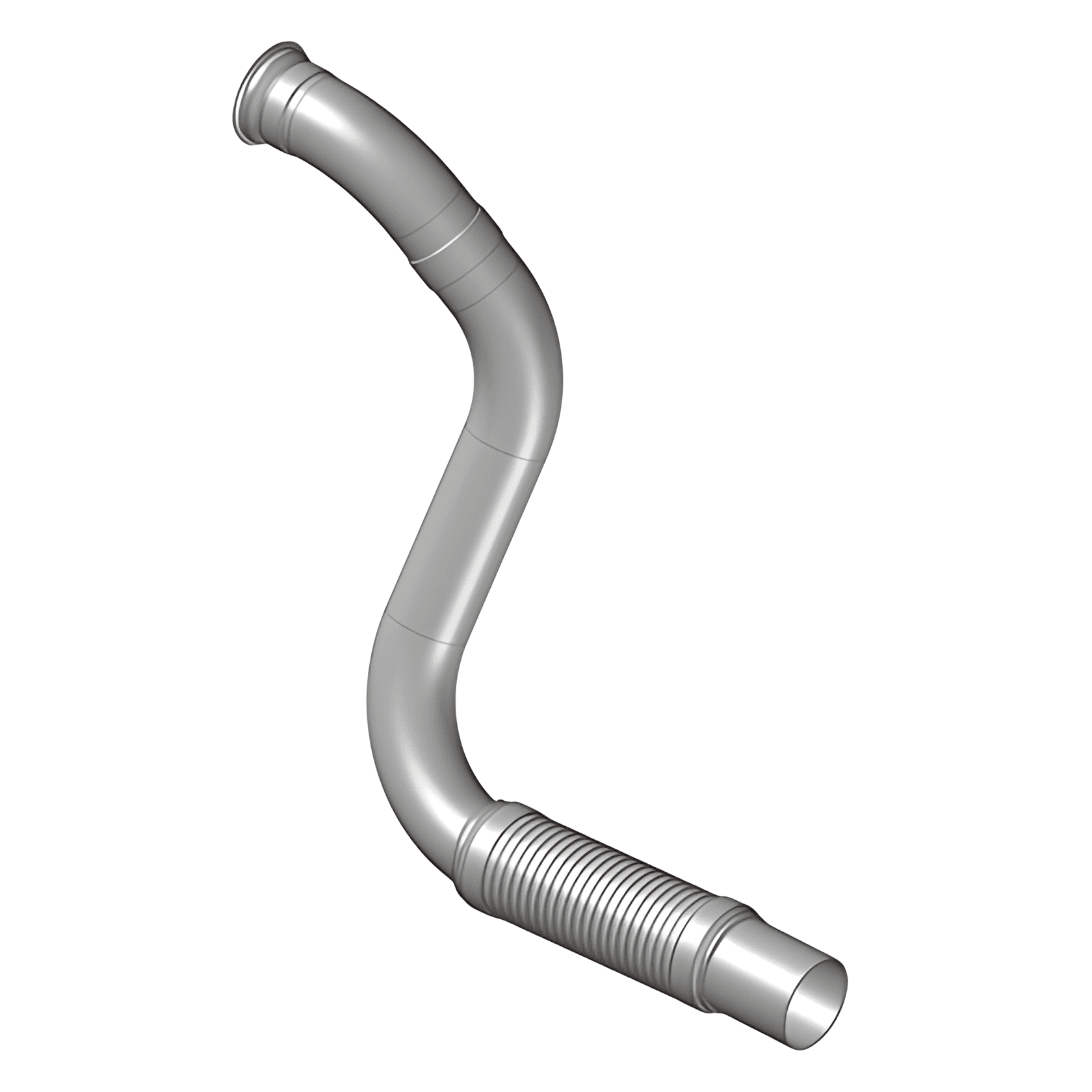 TUBO SAIDA MOTOR 3.1/2 INOX - 9584901919