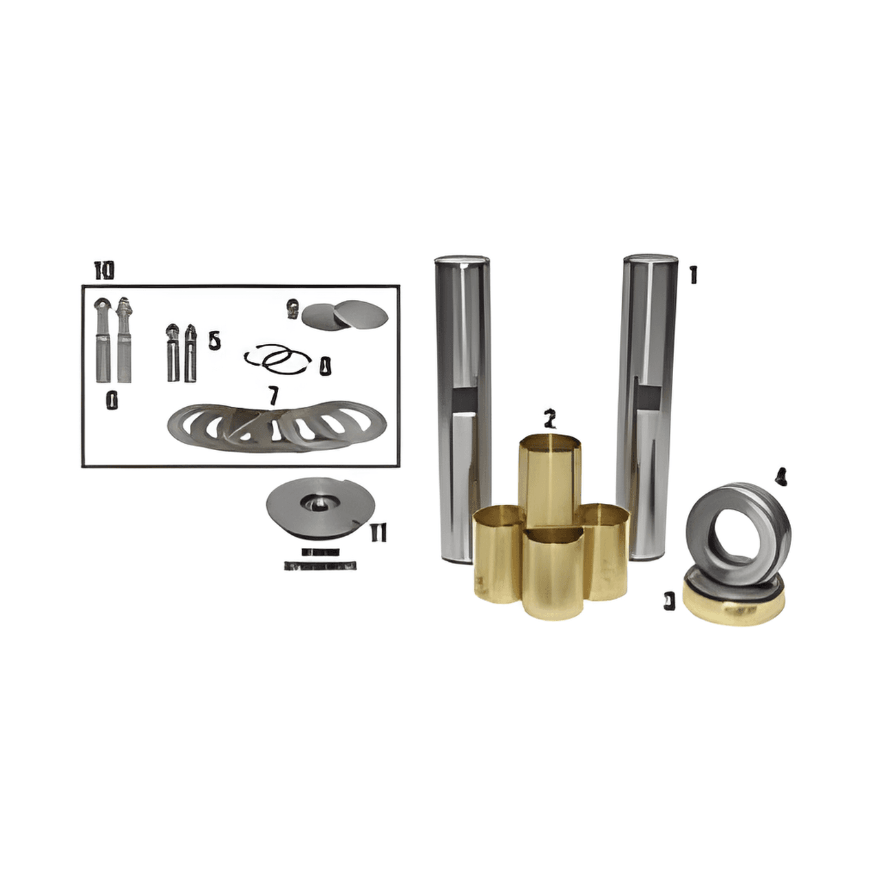 EMBUCHAMENTO  F16000 PITBULL MED.45,95 CROMO C/ CHIMIE E ROL. - VA012XAR/040