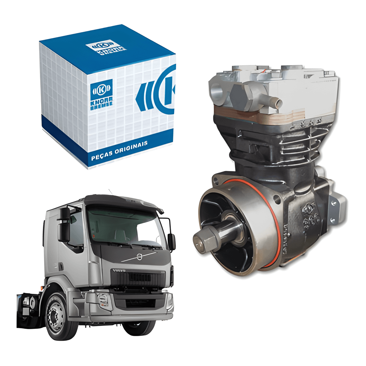 CARCACA NO ESTADO COMPRESSOR - K053740N05-C