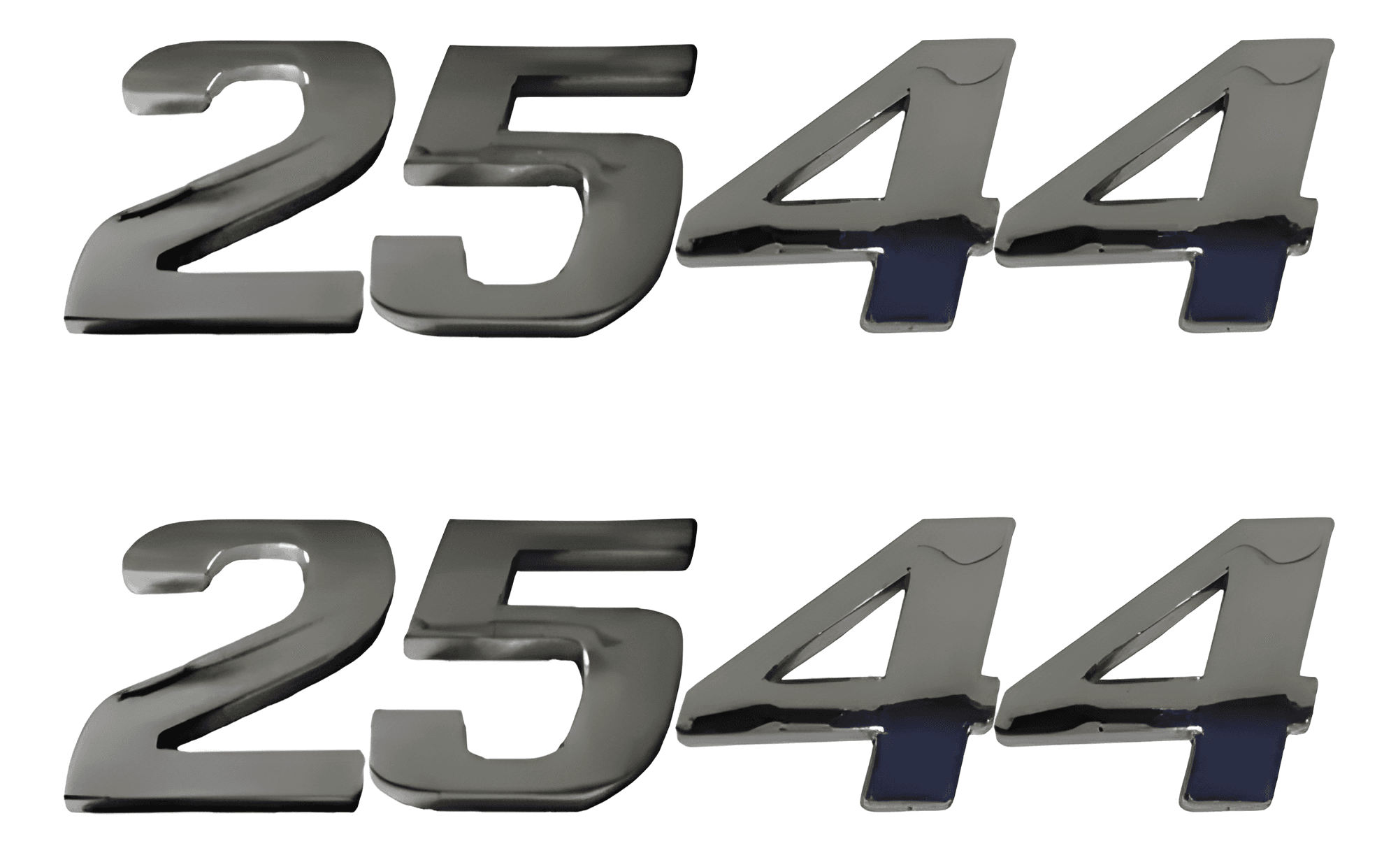 EMBLEMA 2544 CROMADO - 6418175815