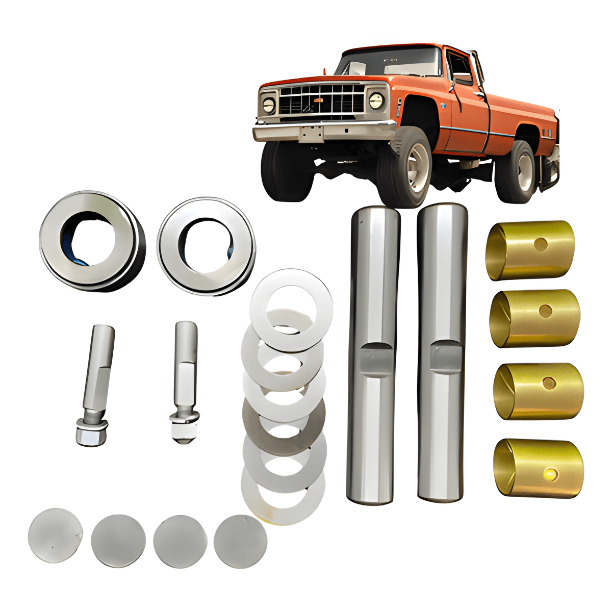 EMBUCHAMENTO  GMC LEVE 7110 MED. 30.40 C/ CROMO E CHIMIE. - VA06XA/040