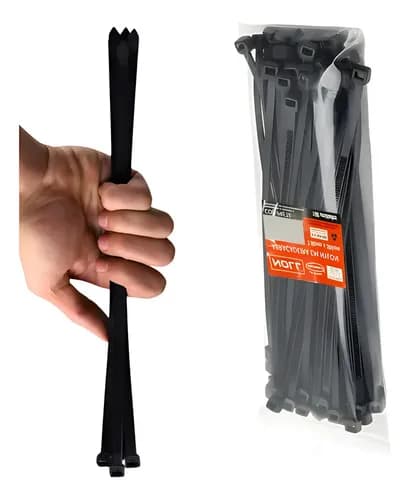 ABRACADEIRA NYLON COM BOTAO (7.6 X 300MM) ENFORCA GATO - NB76300