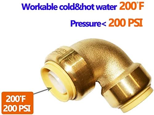 COTOVELO FEMEA 90 GRAUS PUSH IN - 2806TM