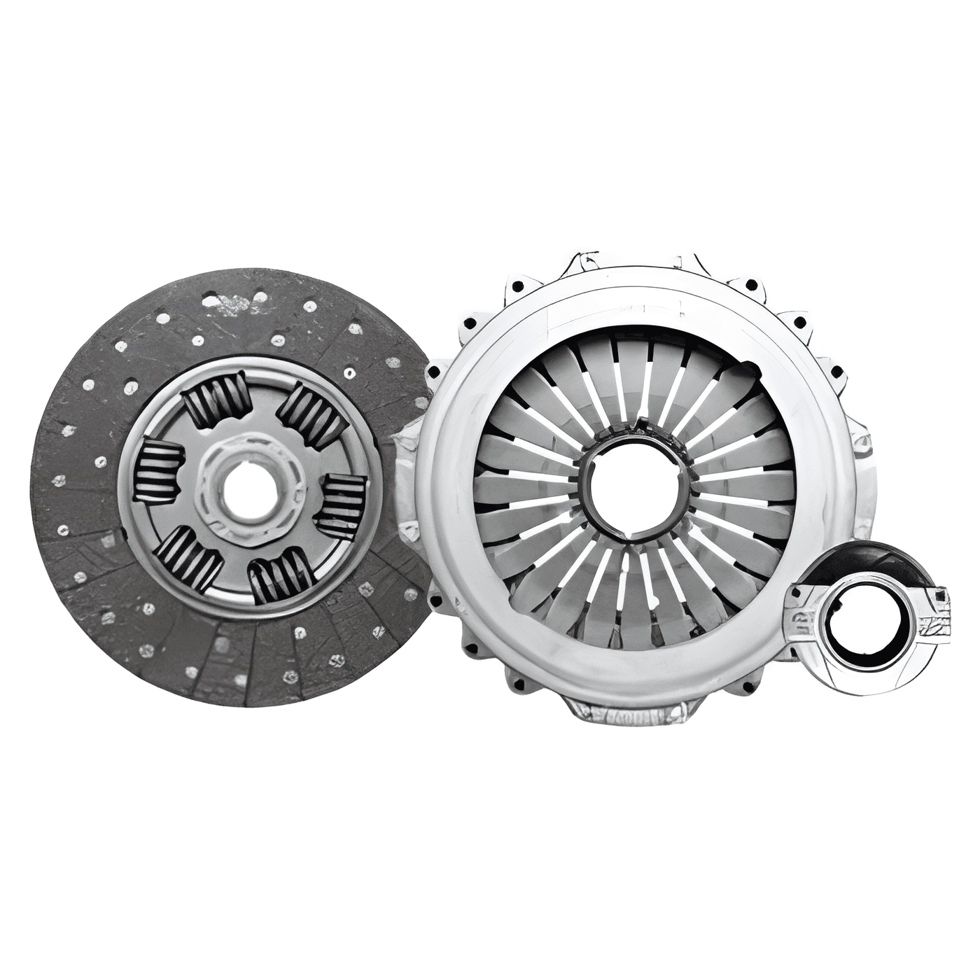 KIT EMBREAGEM 310MM 10 ESTRIAS (PLATO+DISCO+MANCAL) - 23B141025B