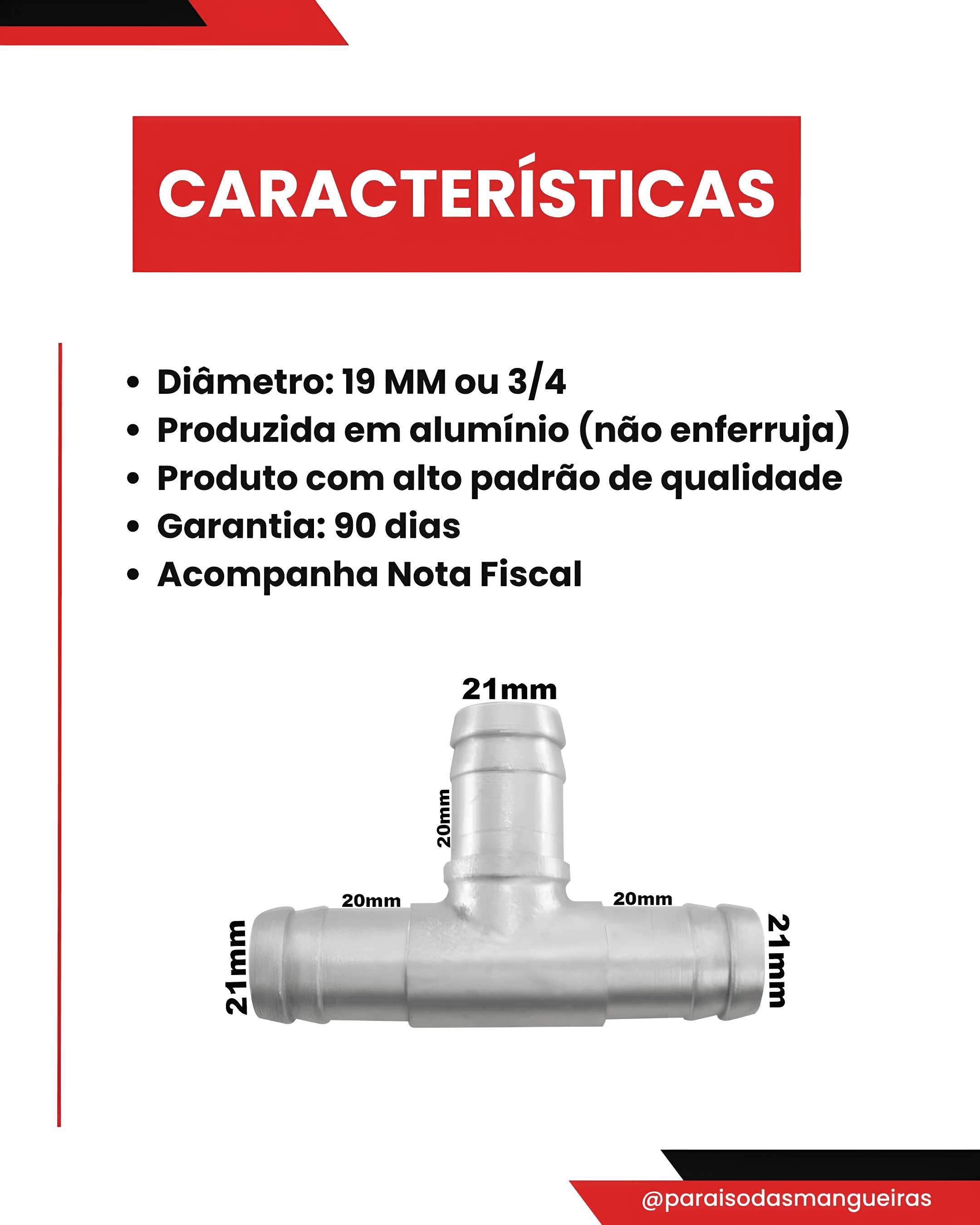 CONEXAO T - TJ3607685