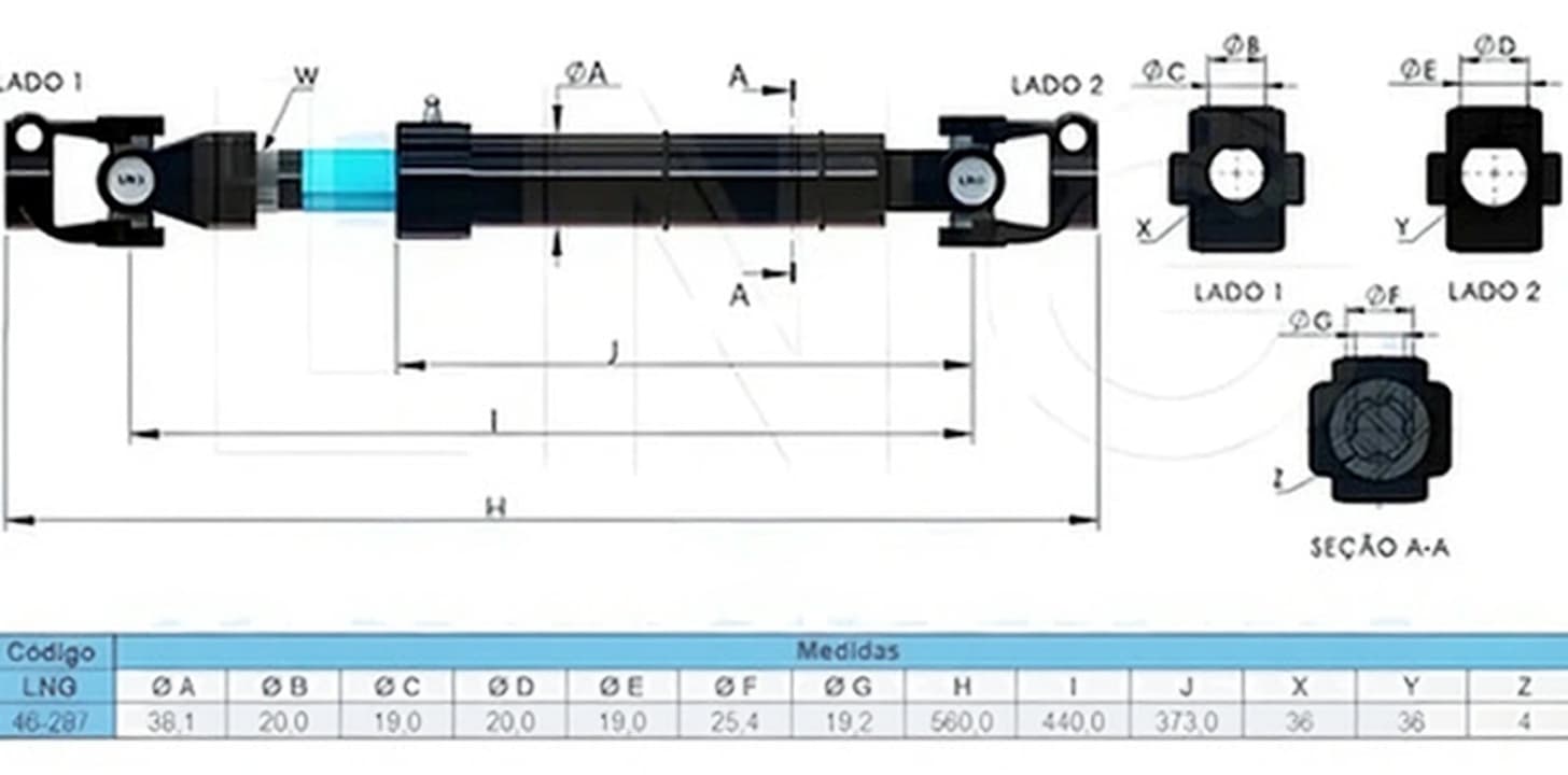 COLUNA DIRECAO - T00 415 721
