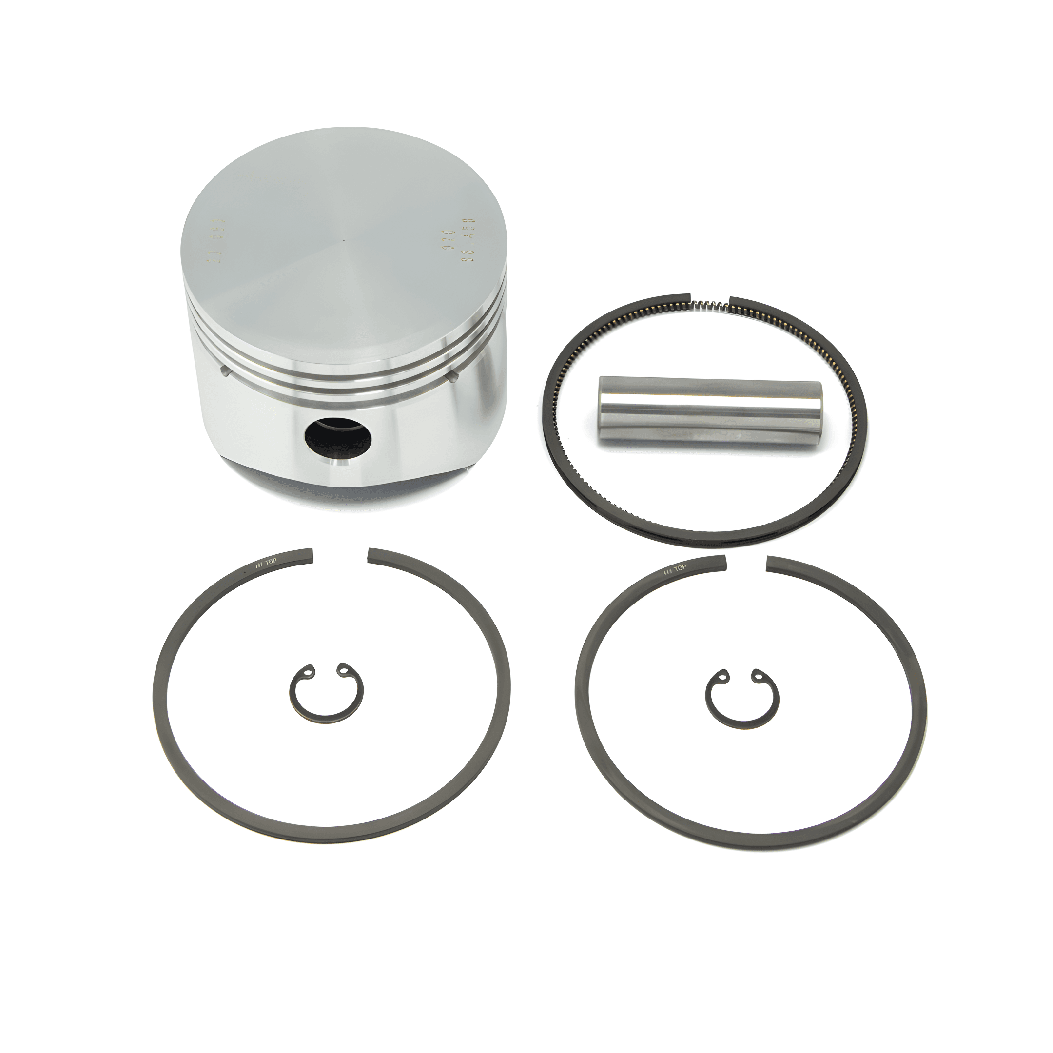 JOGO PISTAO E ANEIS COMPRESSOR LK38 - LK39 88MM (STD) - QA1705