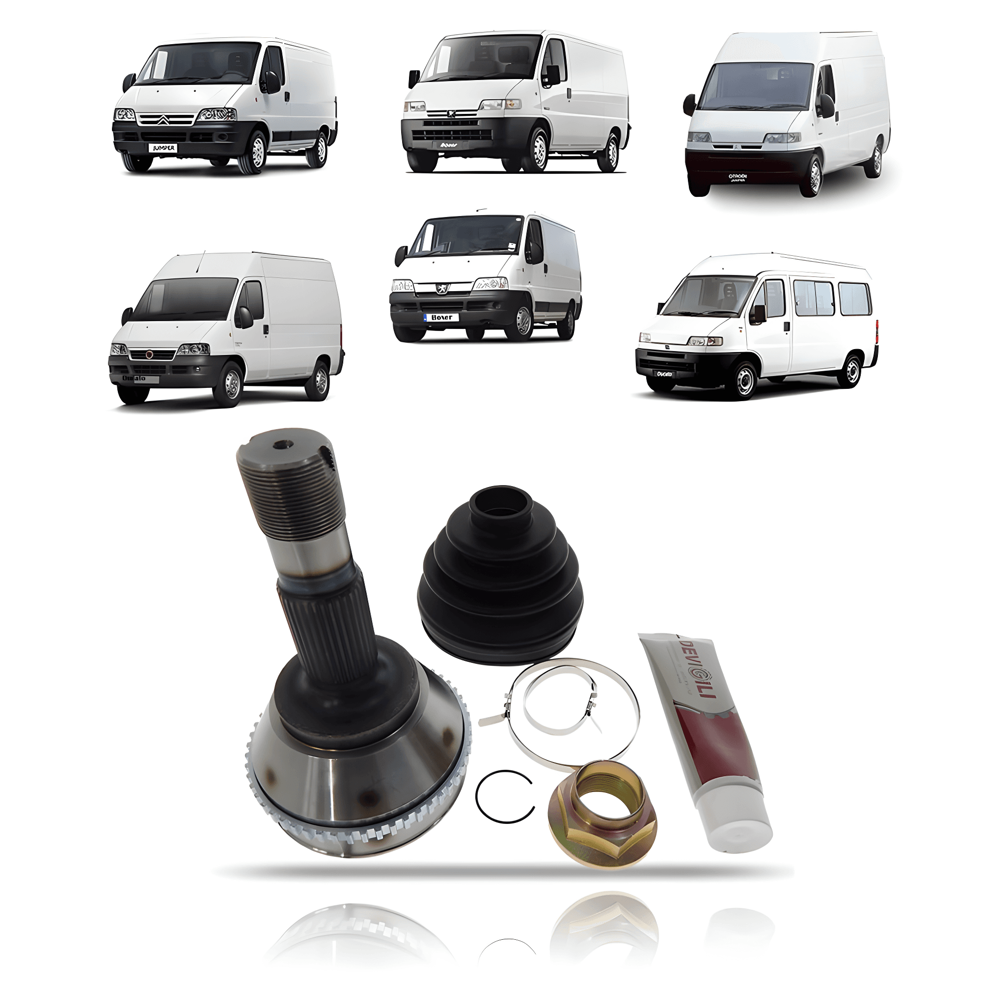 TULIPA HOMOCINETICA CITROEN / DUCATO 2.5/2.8 ESQ. CAMBIO - NJH01080D
