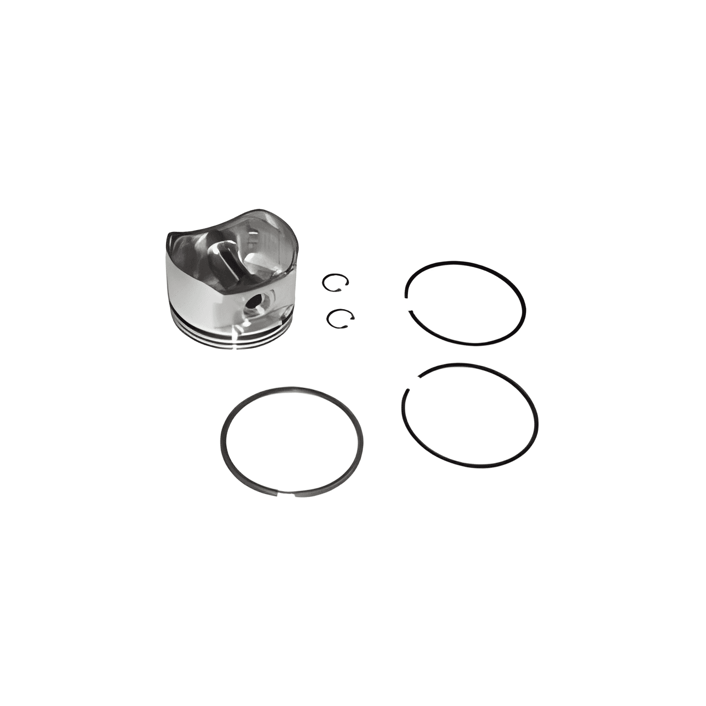 PISTAO COM ANEIS COMPRESSOR WABCO 0.20 - 2VF145043A