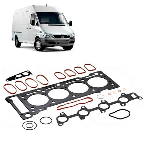 JOGO JUNTAS SUPERIOR OM611 SPRINTER 413 CDI 2.2 16V C/RET - 6110105720A