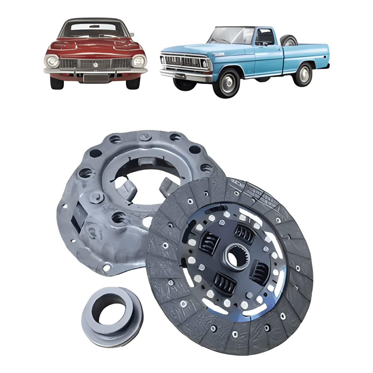 KIT EMBREAGEM 380 MM C/ TUBO GUIA - 4C457502CE