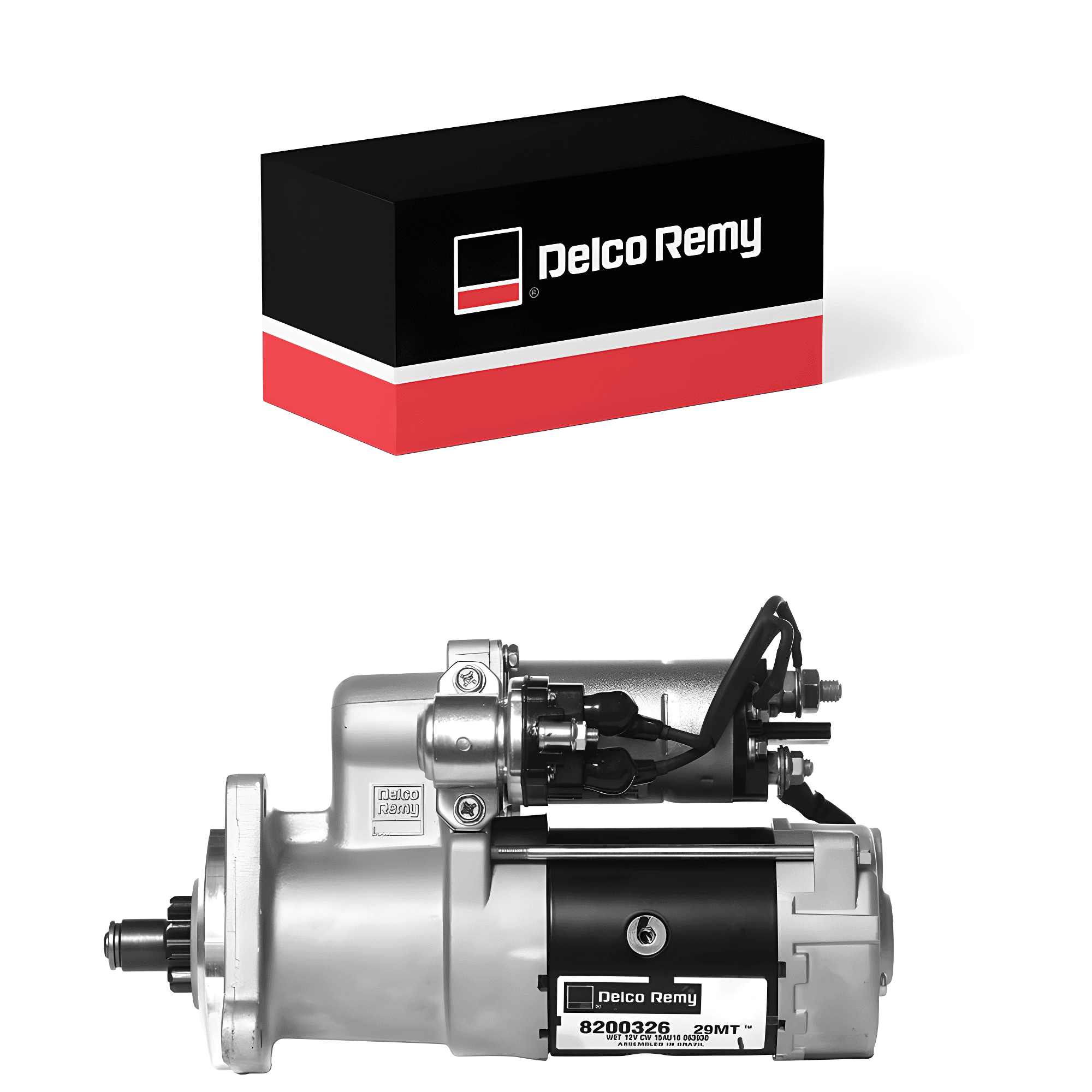 CASCO MOTOR PARTIDA 29MT 12V (COM TROCA) REMANUFATURADO - 8200326C