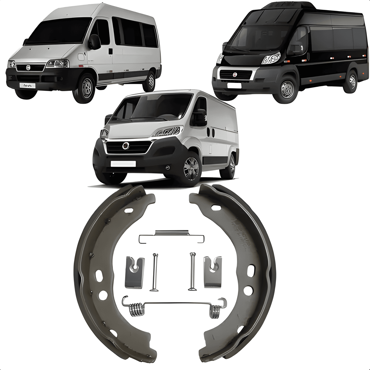 JOGO SAPATA FREIO CITROEN JUMPER / FIAT DUCATO - BPSA0097150