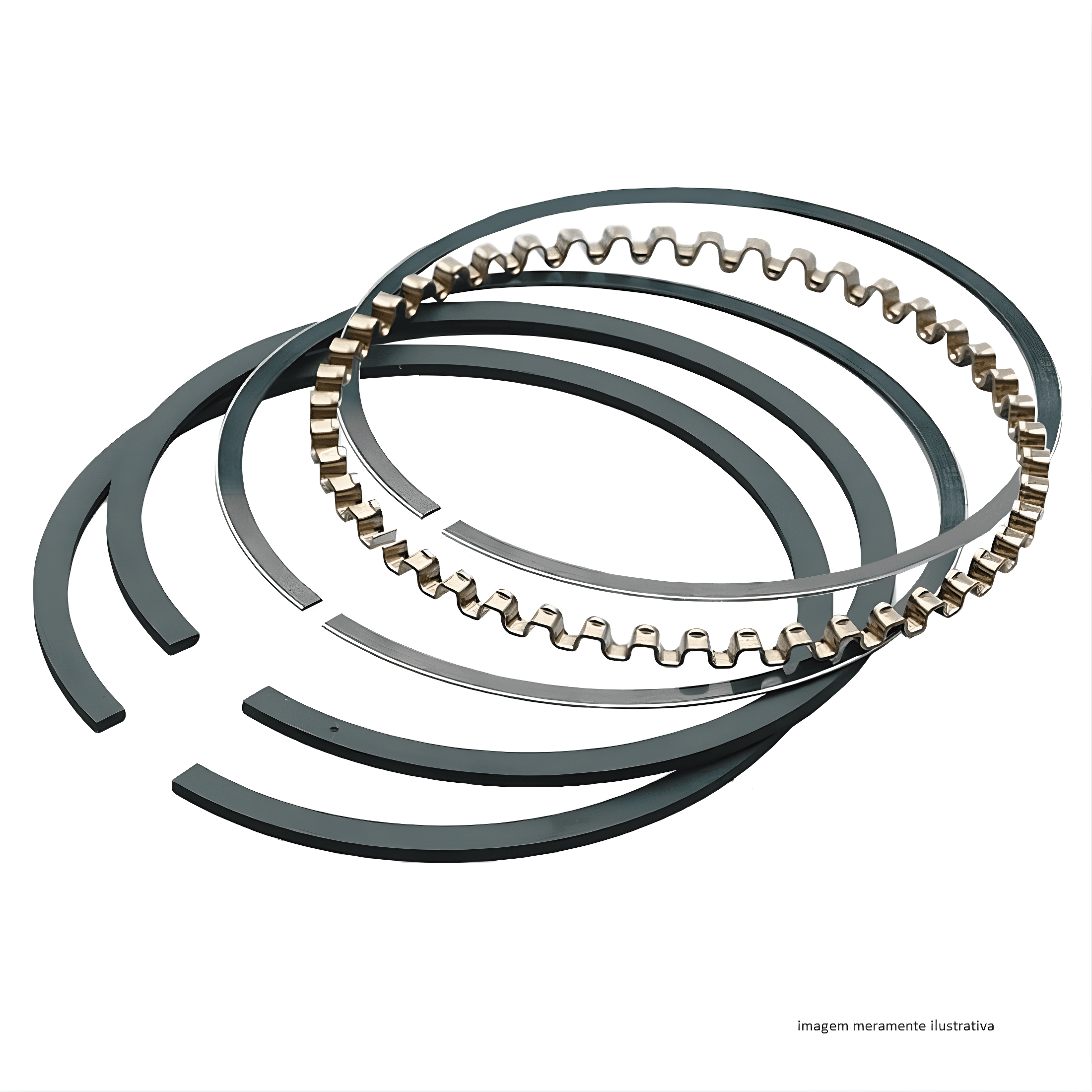 ANEIS MOTOR MWM SPRINT 4.07 EURO 2/3 1CIL. 3CAN. STD - A13500