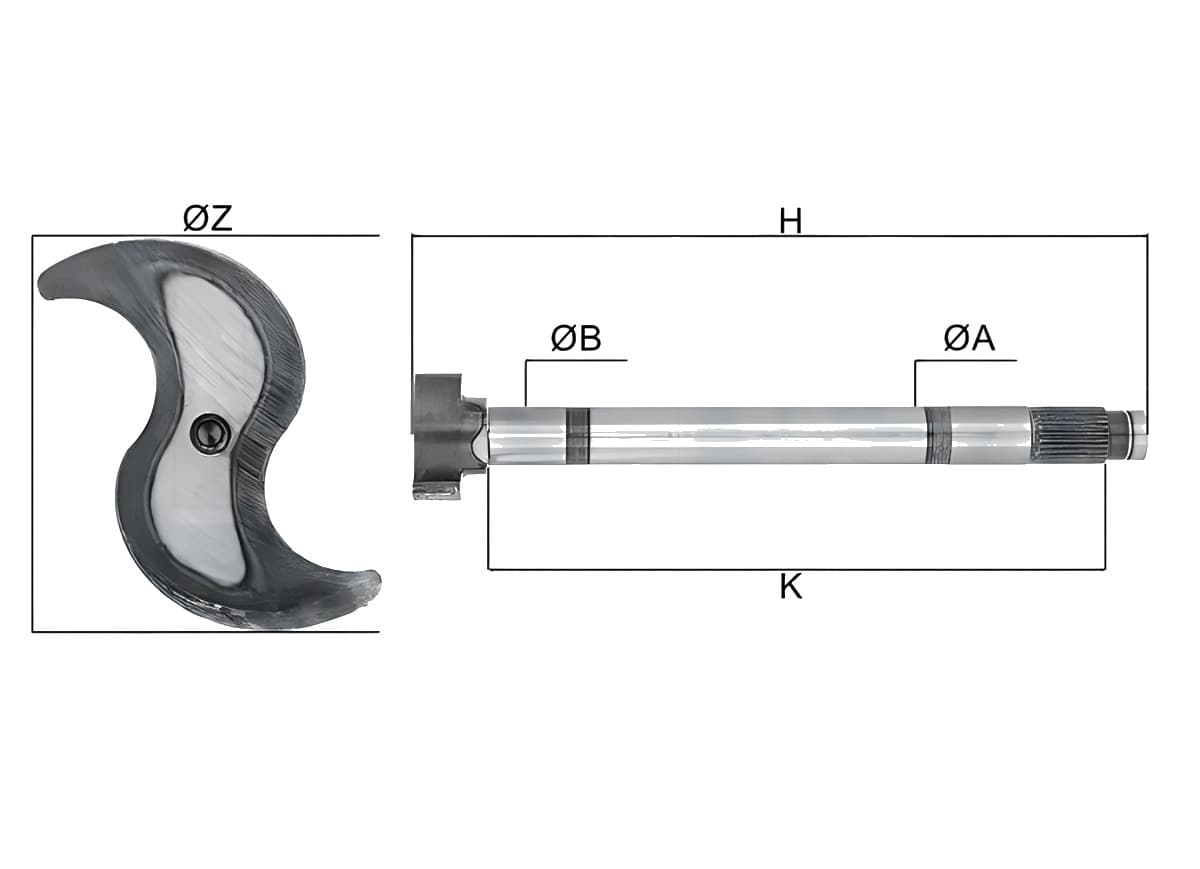 EIXO EXPANSORES 'Z' FREIO AR - 800490