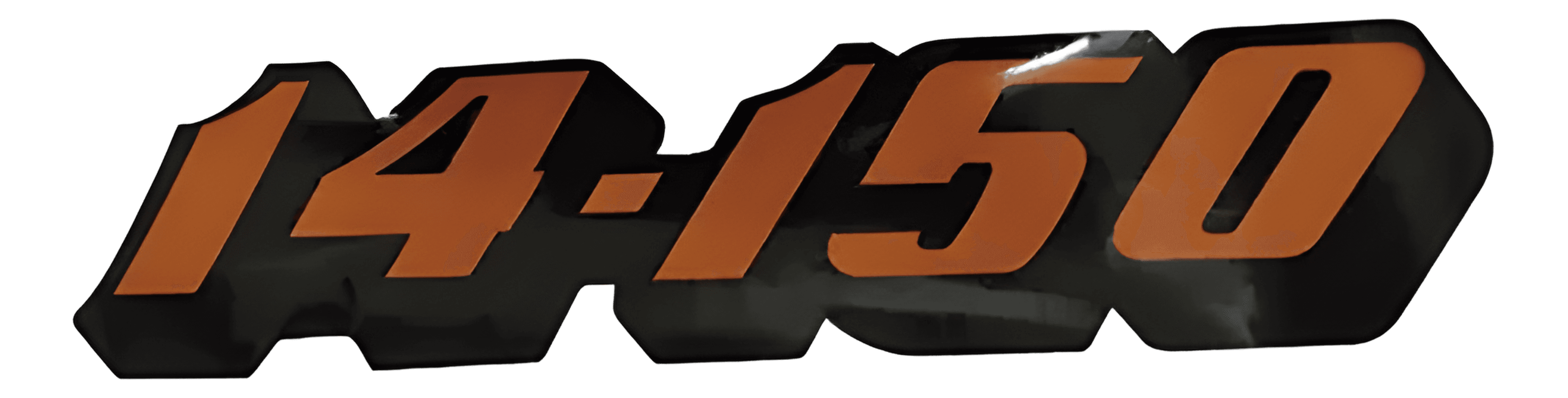 EMBLEMA COLANTE FRONTAL 14150 SERIE AZUL - TAE853751A