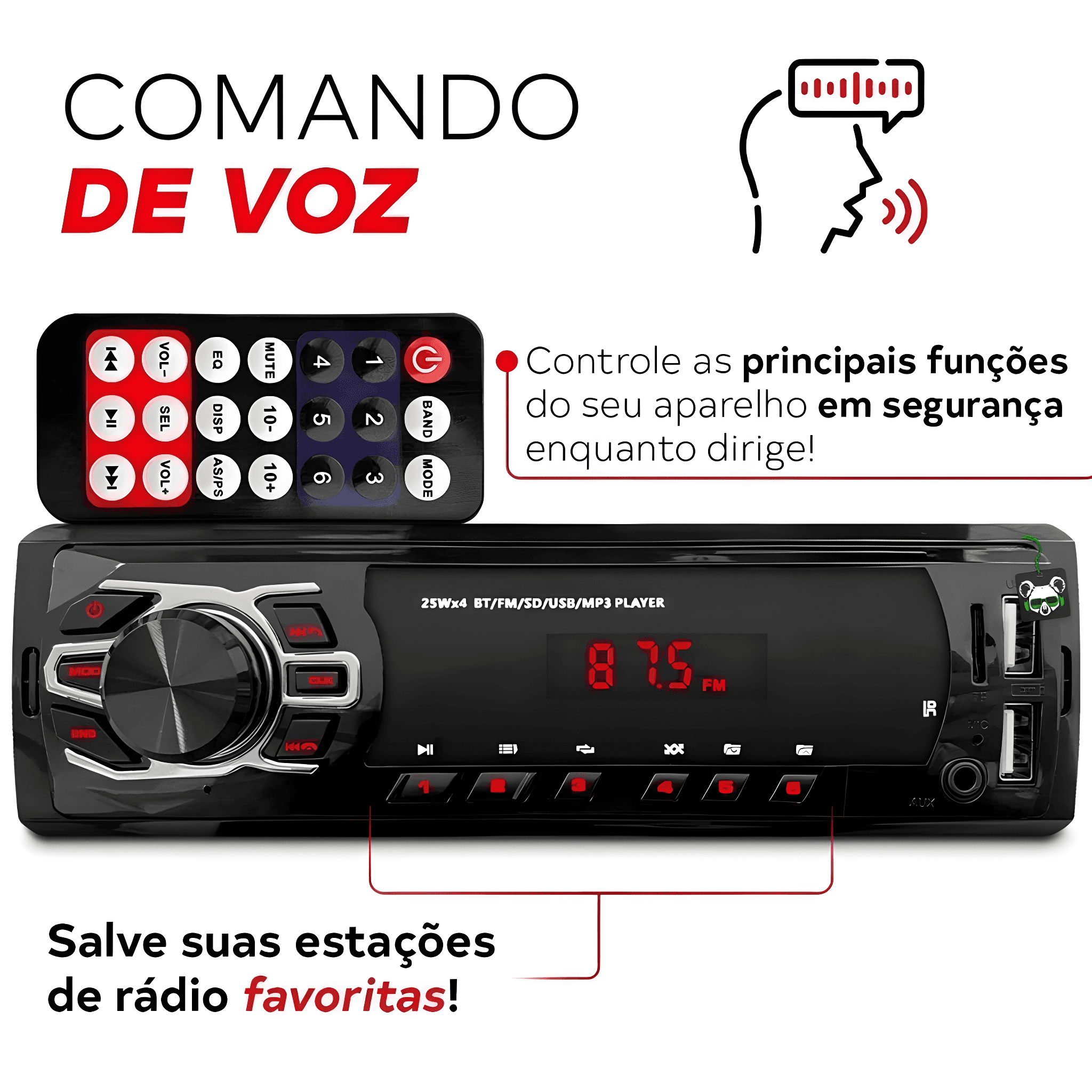 MP3 CAR PLAYER - ML1282