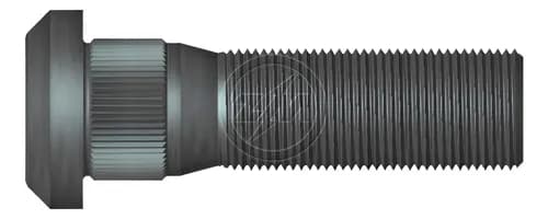 PARAF RODA RECARTILHADO M22X79/89,5X1,5 - 20515514 - Imagem 1