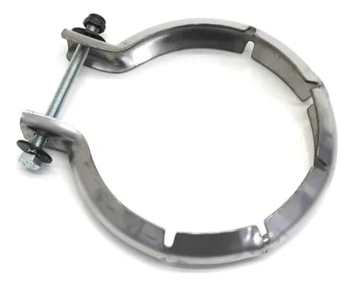 ABRACADEIRA INOX SILENCIOSO TUBO SAIDA MOTOR - TM2041 - Imagem 1