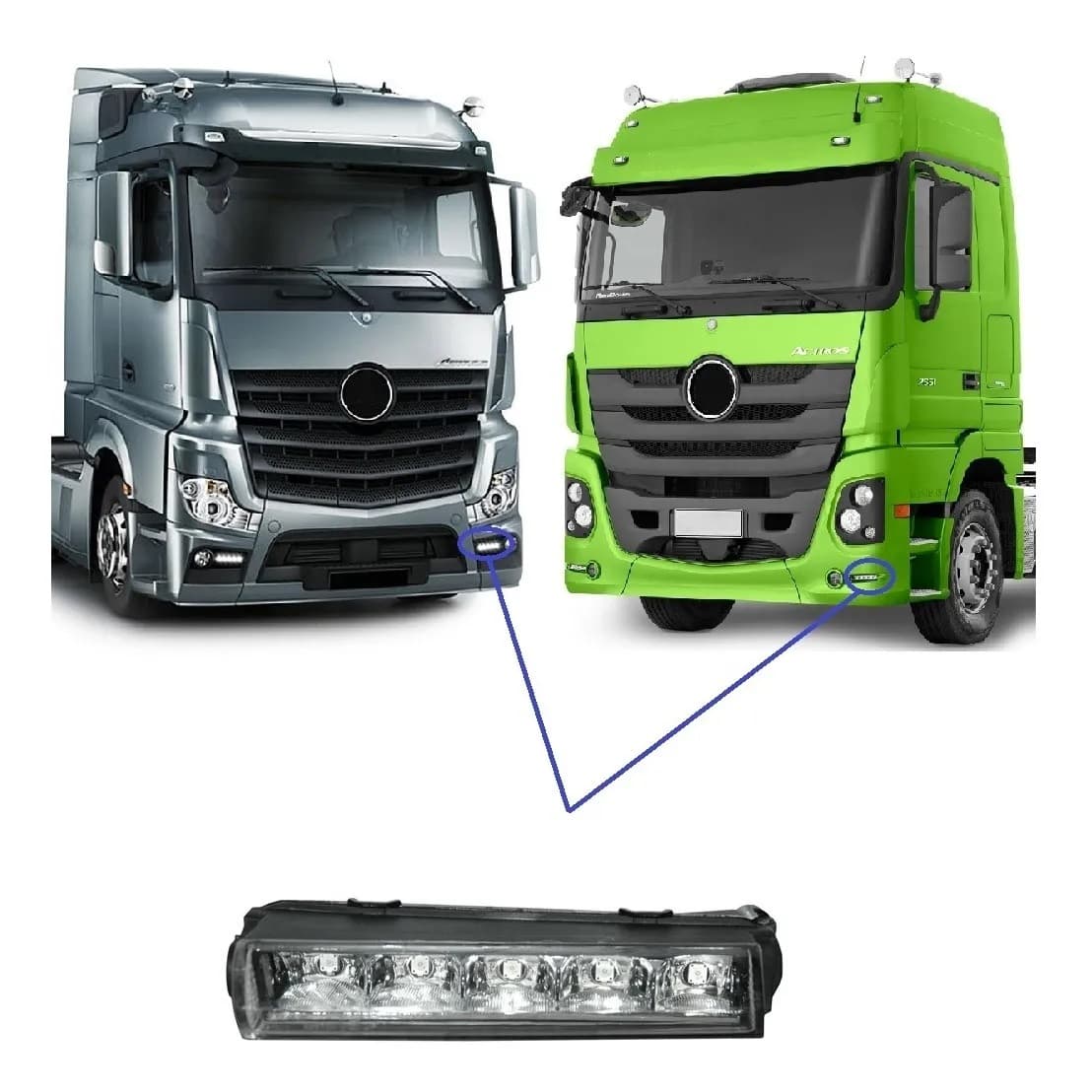 FAROL AUXILIAR LED L.D - 9608201056 - Imagem 1