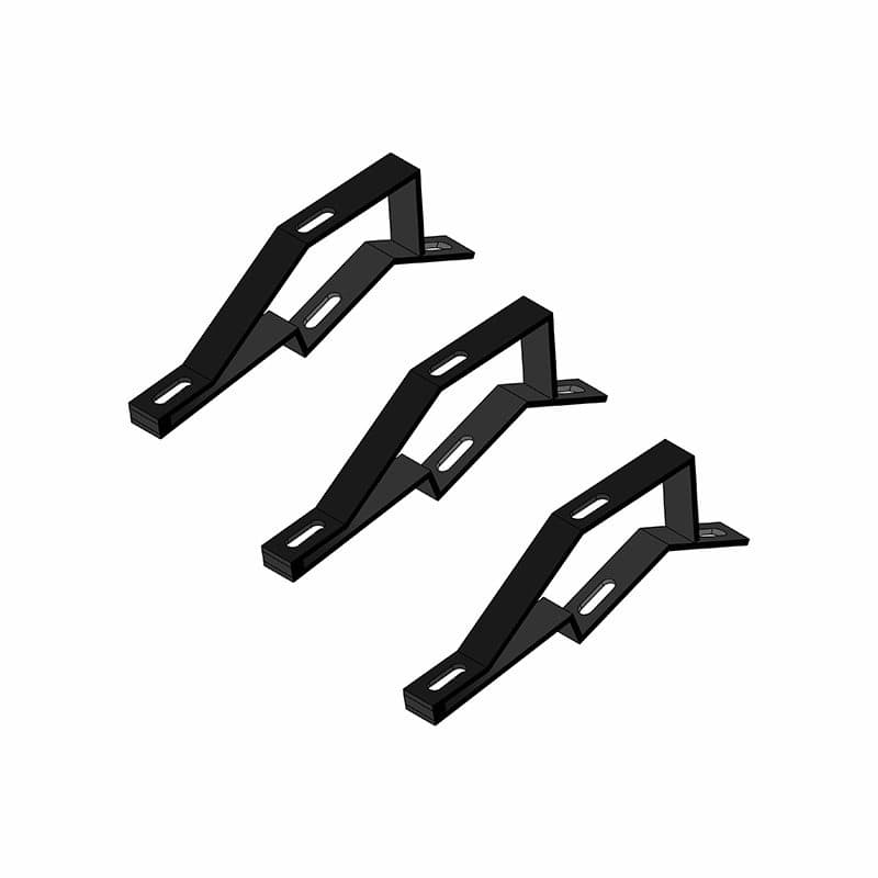 Kit Suportes Quebra-Sol Atego 2012 Mod. Orig. (Cab. Baixa) - M30068.30
