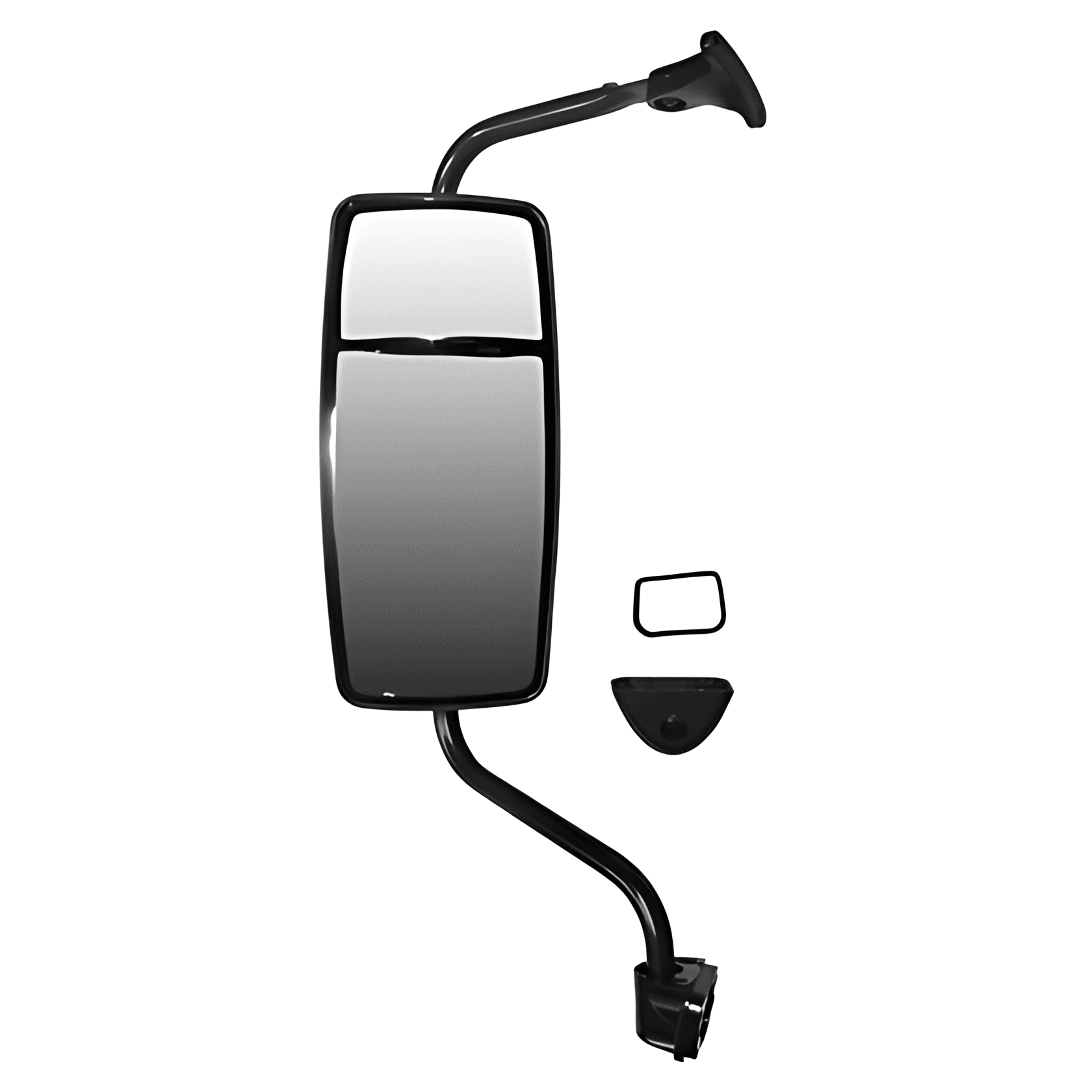 CONJUNTO ESPELHO RETROVISOR LE BIPARTIDO MANUAL CONVEXO - 2S2857501A