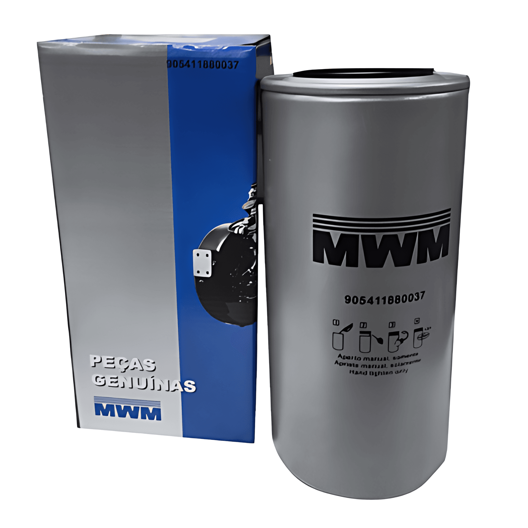 FILTRO OLEO LUBRIFICANTE MOTOR MWM X10 X12 ( GENUINO ) - TAE115561