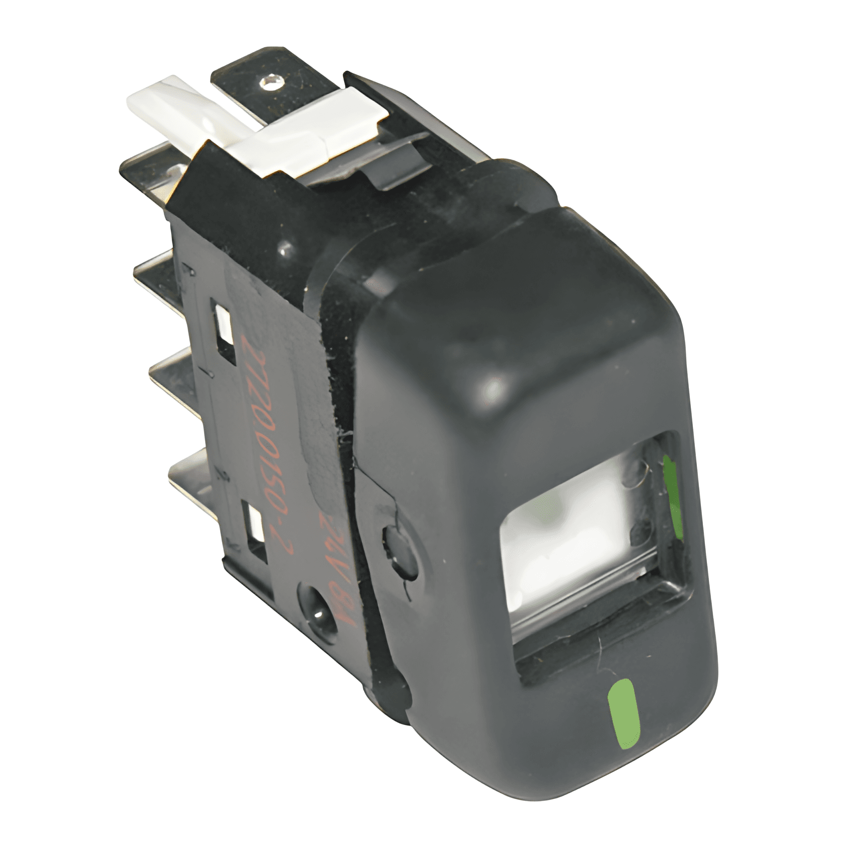 INTERRUPTOR TECLA 24V PRETO DUPLO E RETORNO - 6012011034005