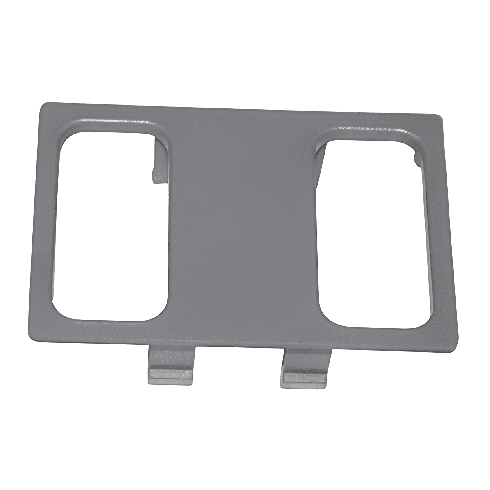 TAMPA PAINEL CINZA 2 FUROS HPN - 6886897639C