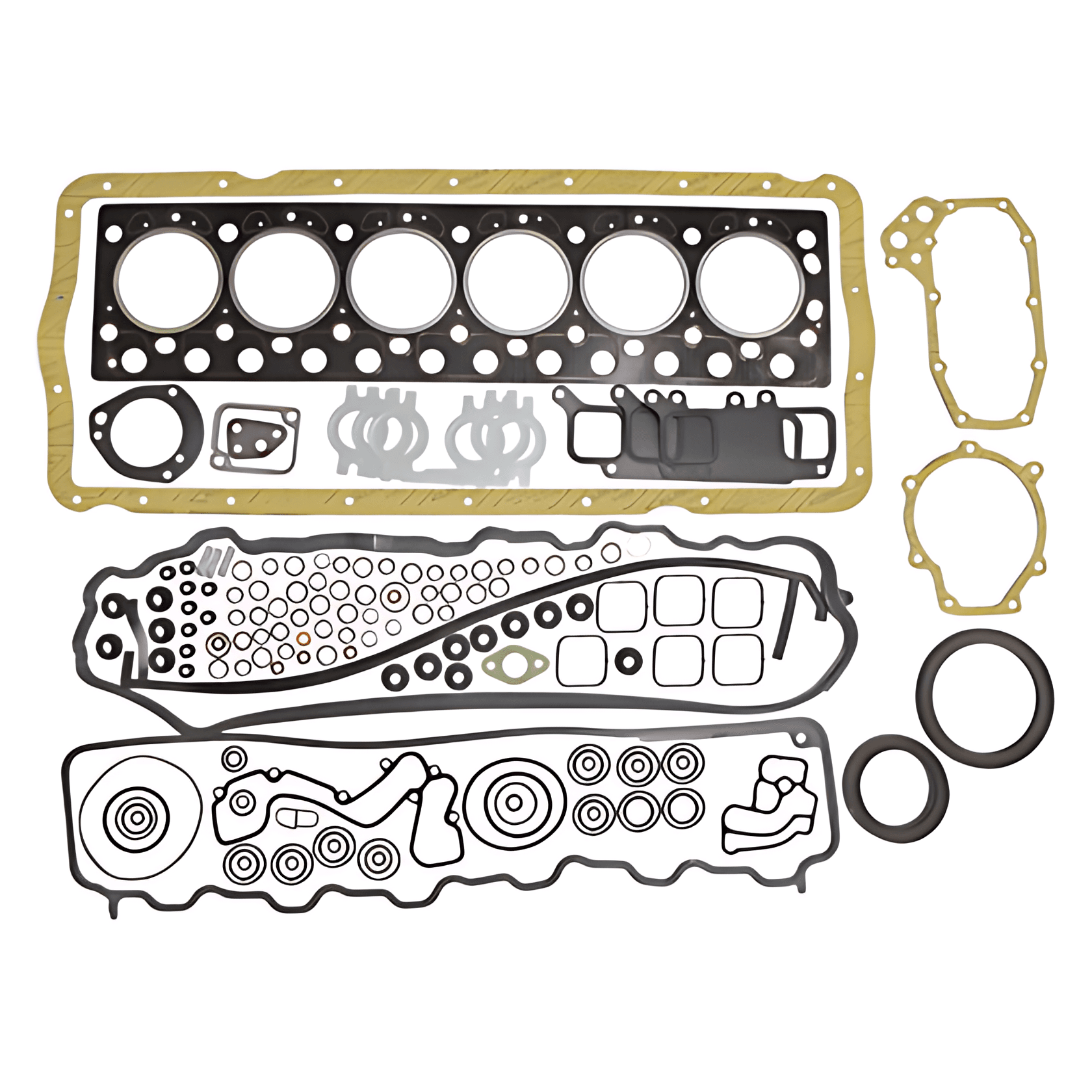 JOGO JUNTA MOTOR OM906 COMPLETO ( FIBRA REFORCADA ) - 47906ECO