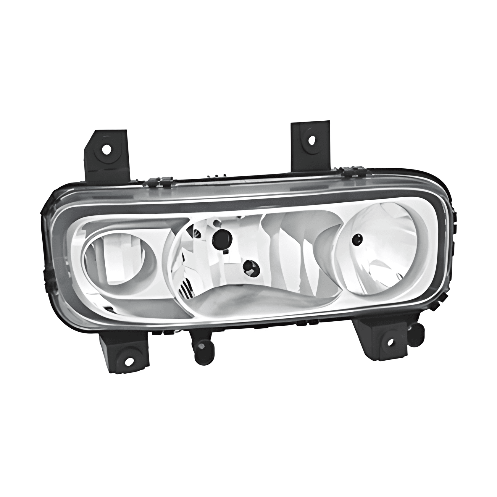 FAROL LADO DIREITO LENTE LISA - 9738202361