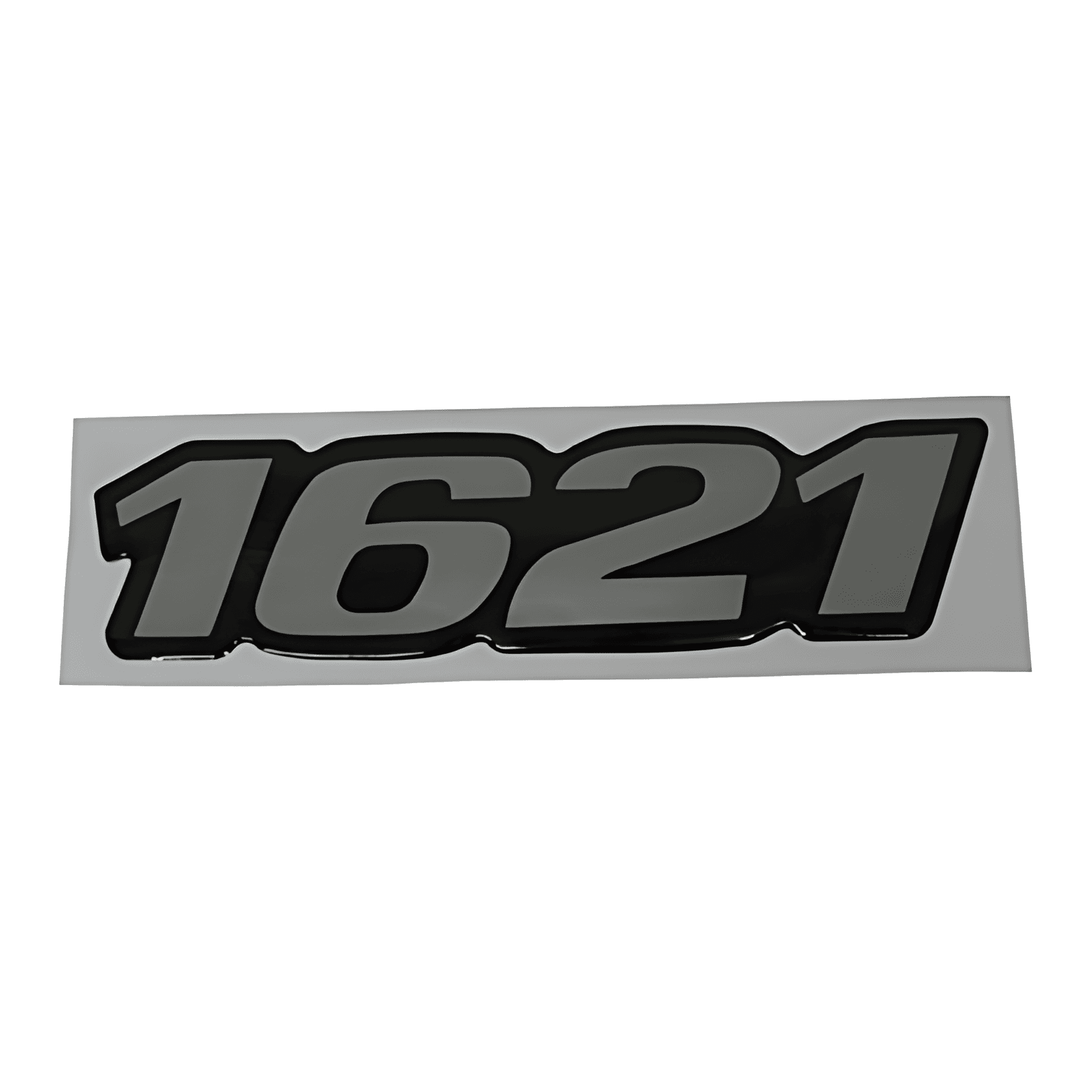 EMBLEMA LATERAL LISO RESINADO 1621 - MB1621