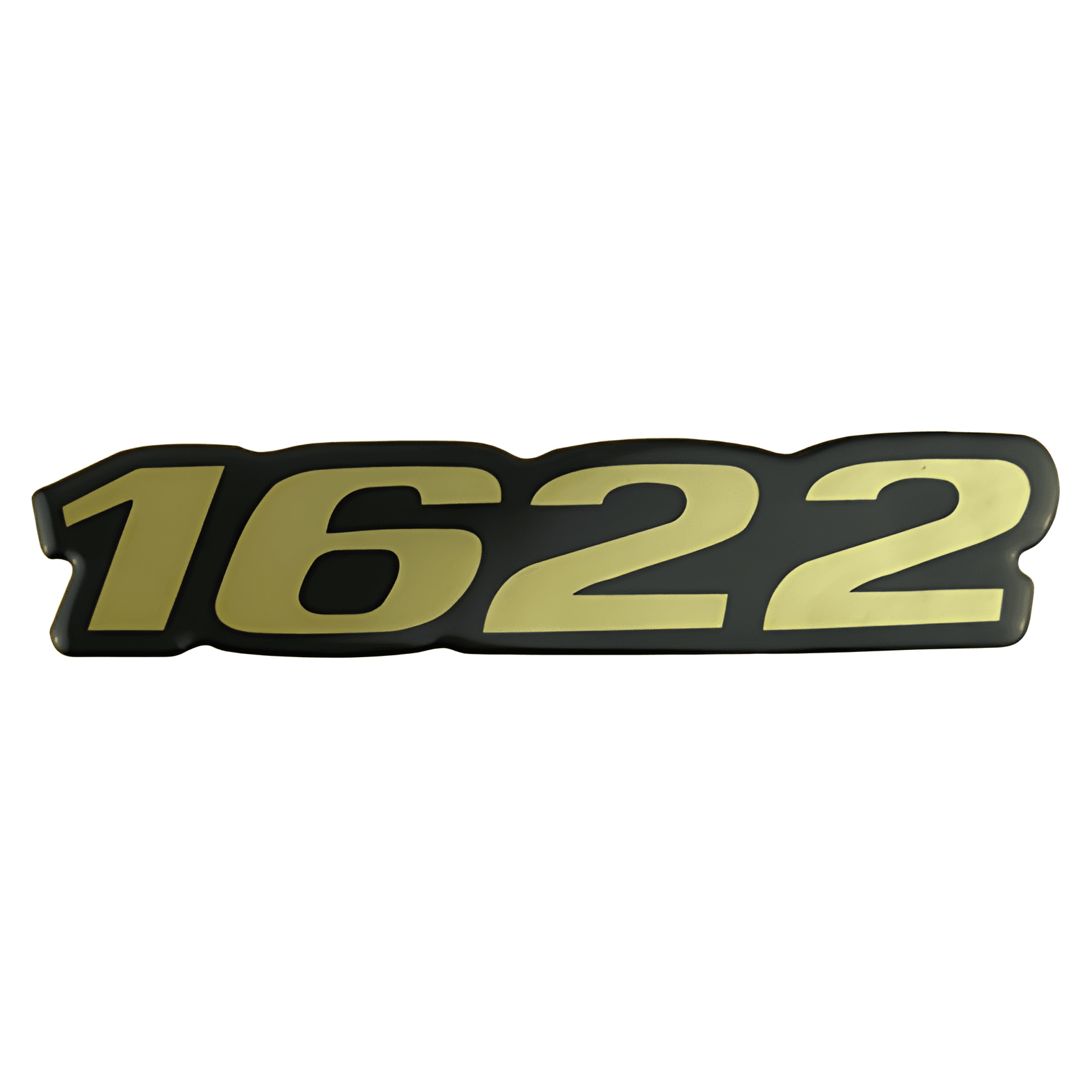 EMBLEMA LATERAL LISO RESINADO 1622 - MB1622