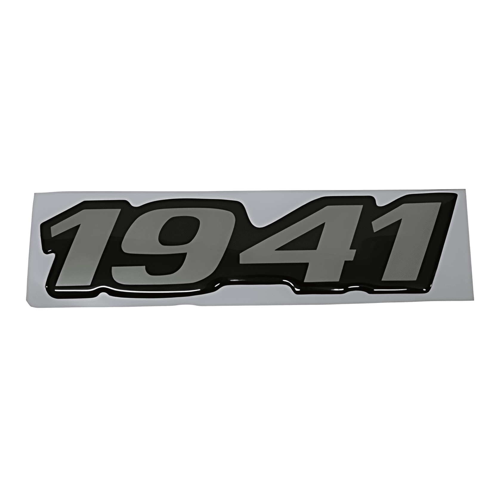 EMBLEMA LATERAL LISO RESINADO 1941 - MB1941