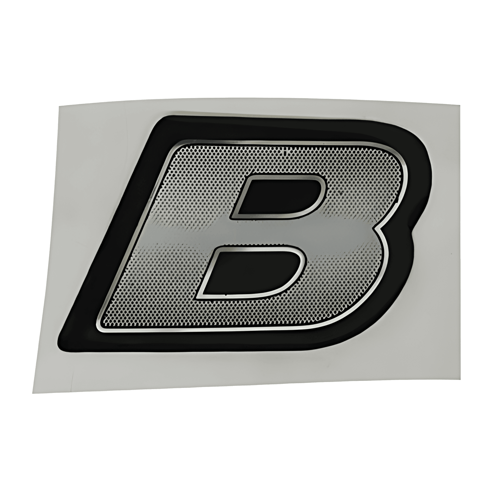 EMBLEMA LATERAL B RETICULADO MODERNO - MB696A