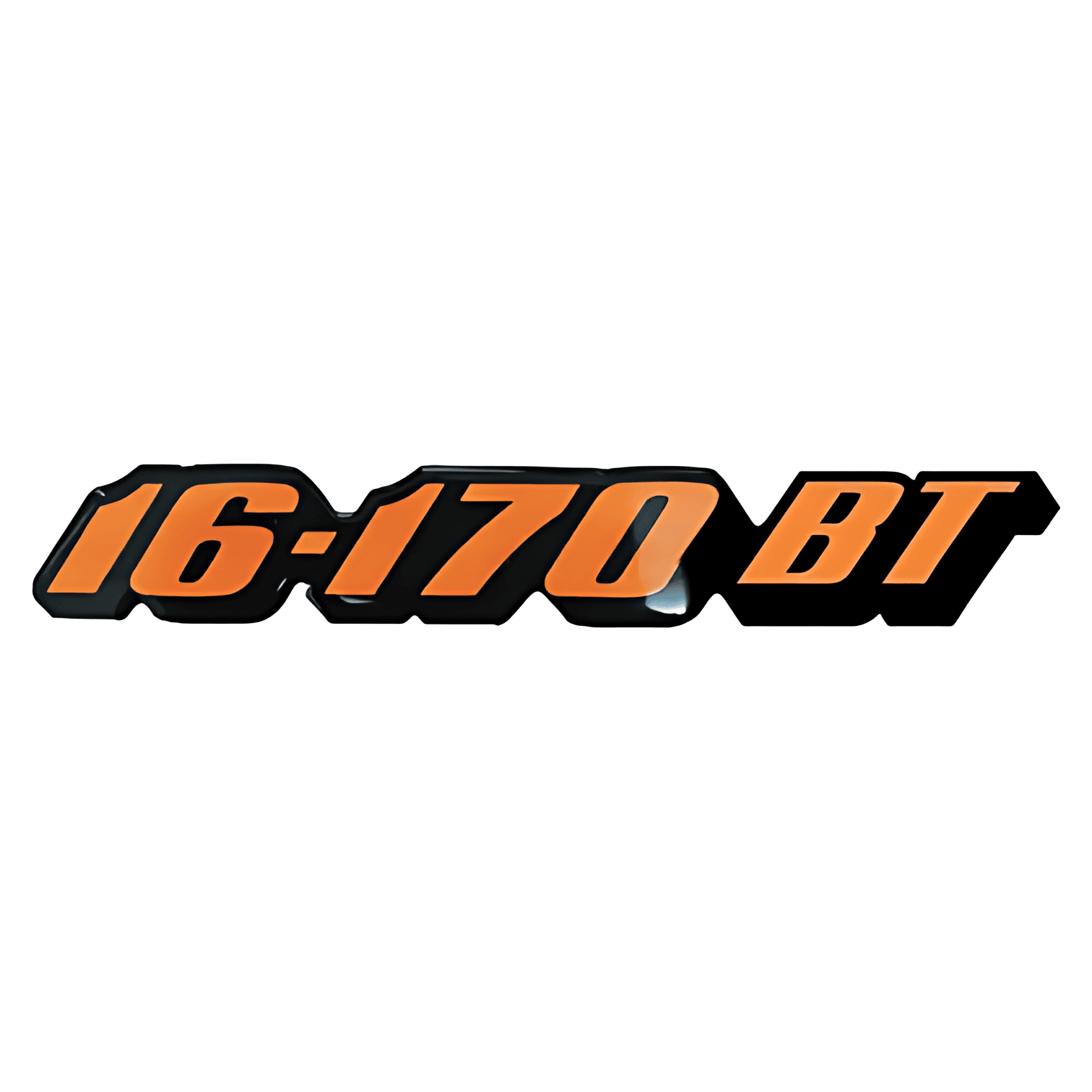 EMBLEMA LATERAL 16170BT LARANJA - 2168U