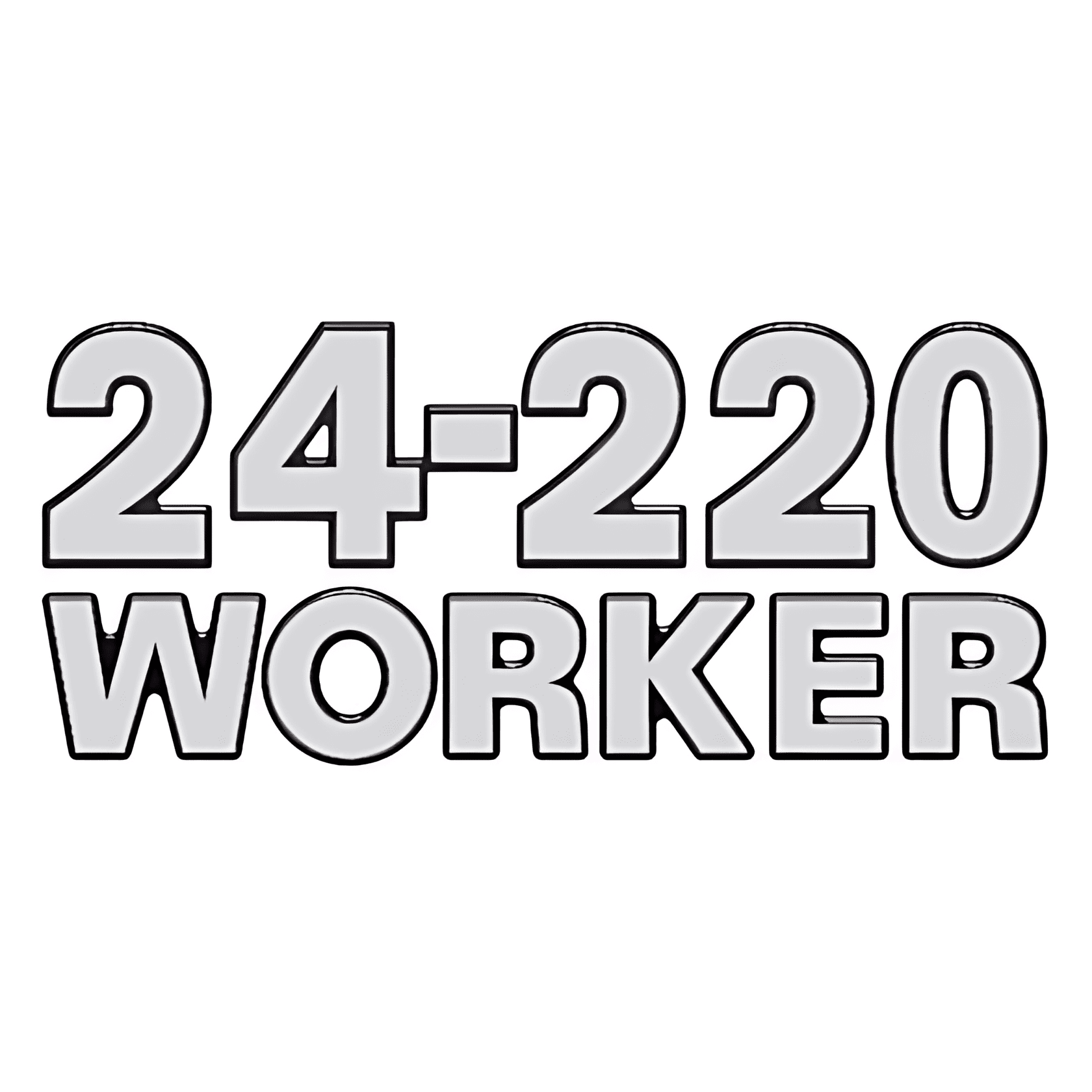 EMBLEMA LATERAL CRISTAL 24220 WORKER - VW24220