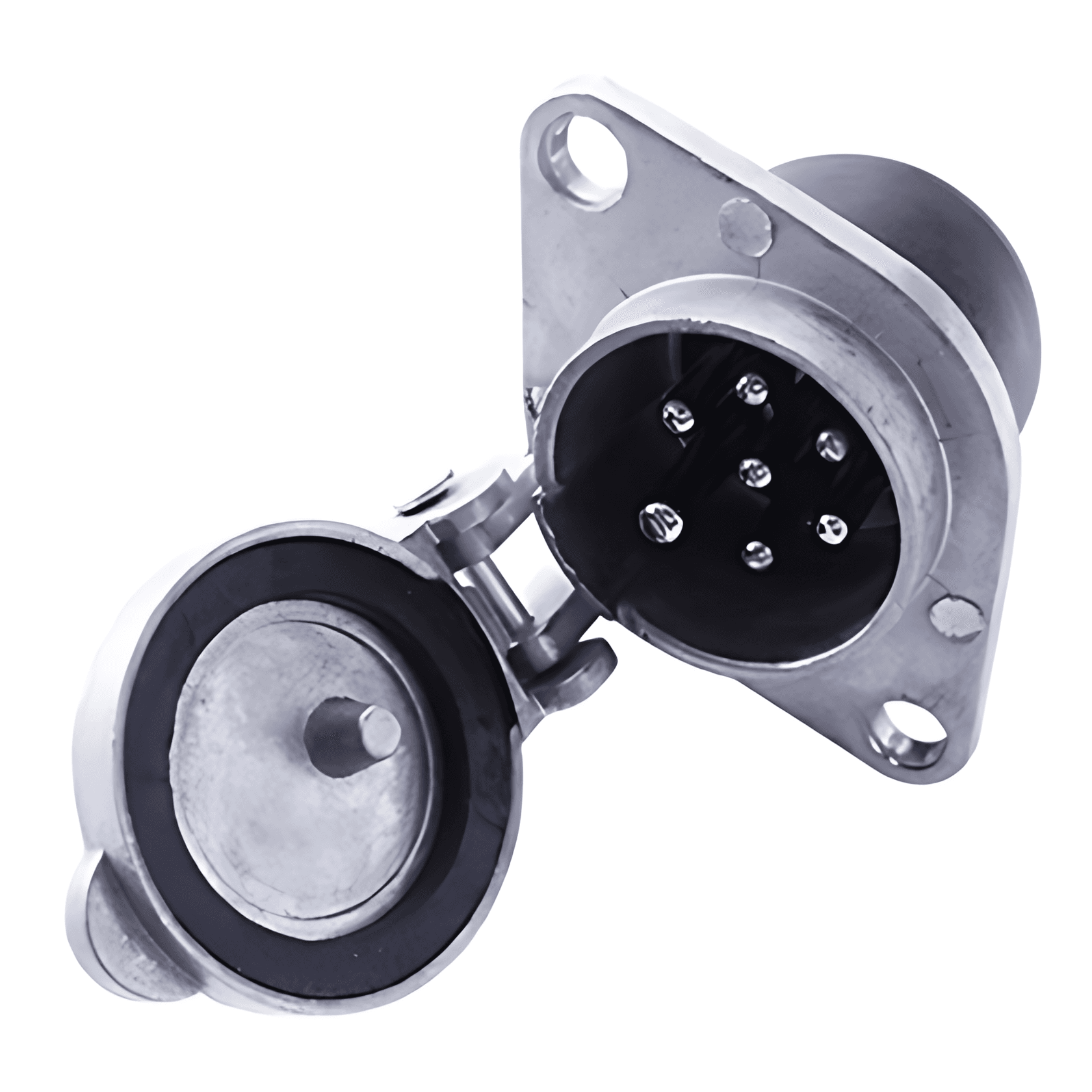 TOMADA ELETRICA 7 POLOS FEMEA (ALUMINIO) - 3505457326