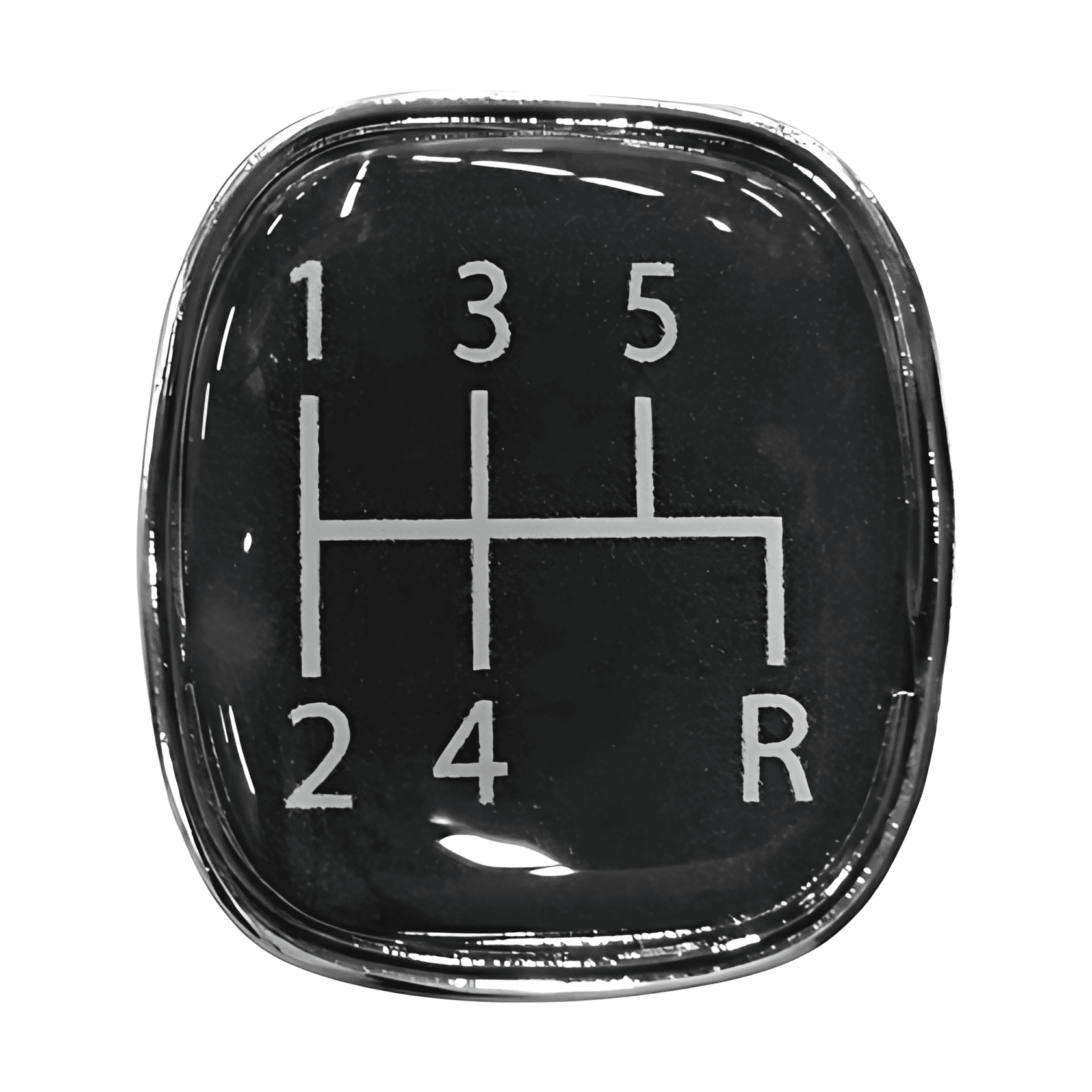 PLACA INDICADORA DAS MARCHAS ( SUPERIOR MANOPLA CAMBIO 5 MARCHAS ) - 2R2711144