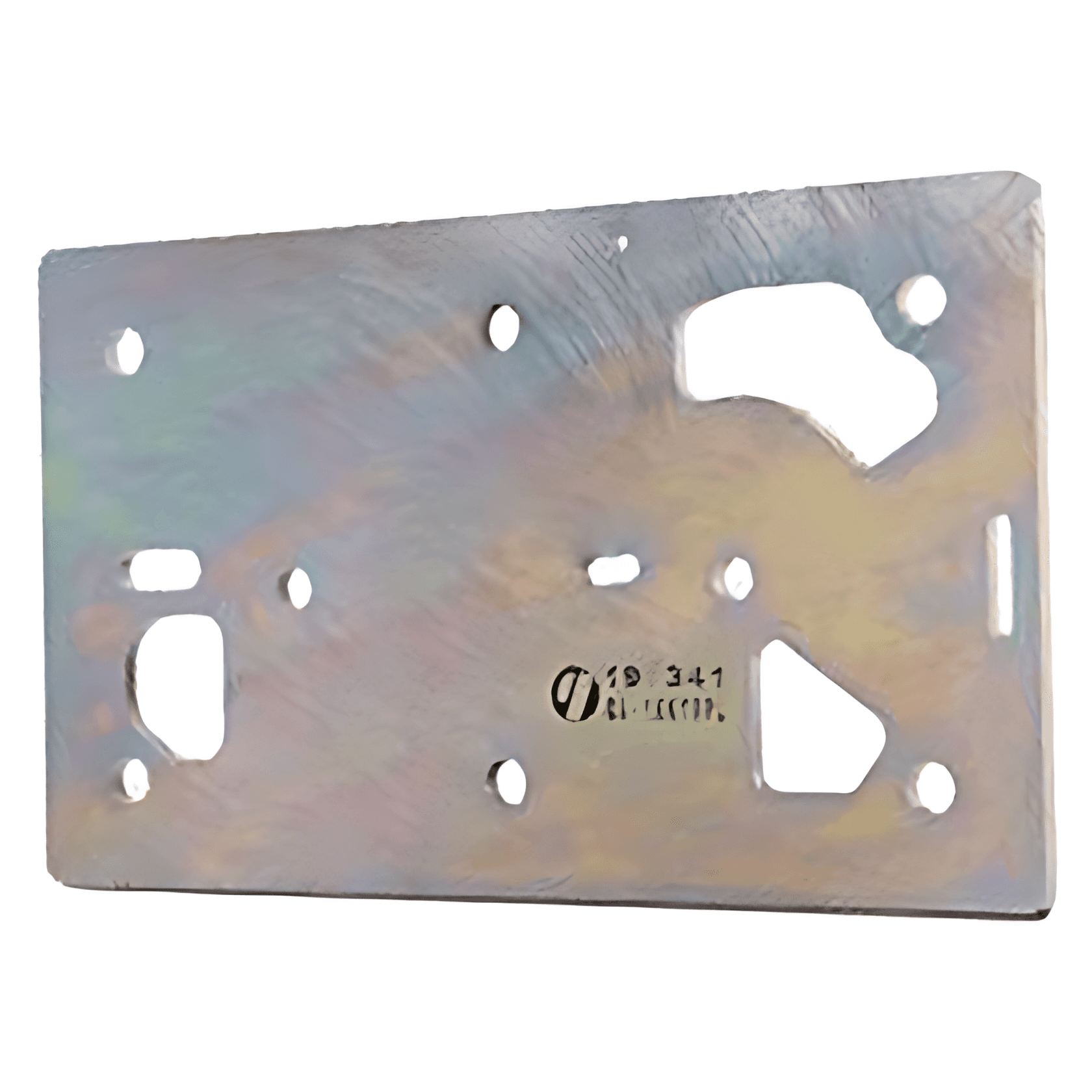 PLACA INTERMEDIARIA CABECOTE COMPRESSOR AR 85MM 2 CIL - QA1667MPLI