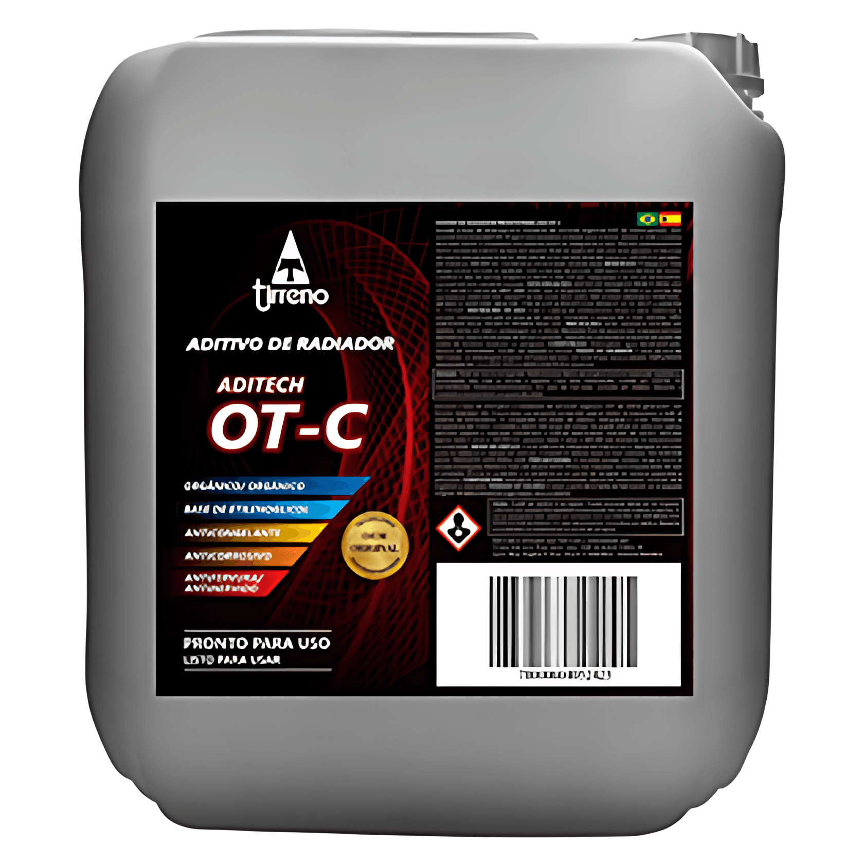 ADITIVO PRONTO PARA USO ORGANICO ADITECH OT C 35L (LARANJA) 20 LITROS - FLUDS296BV1