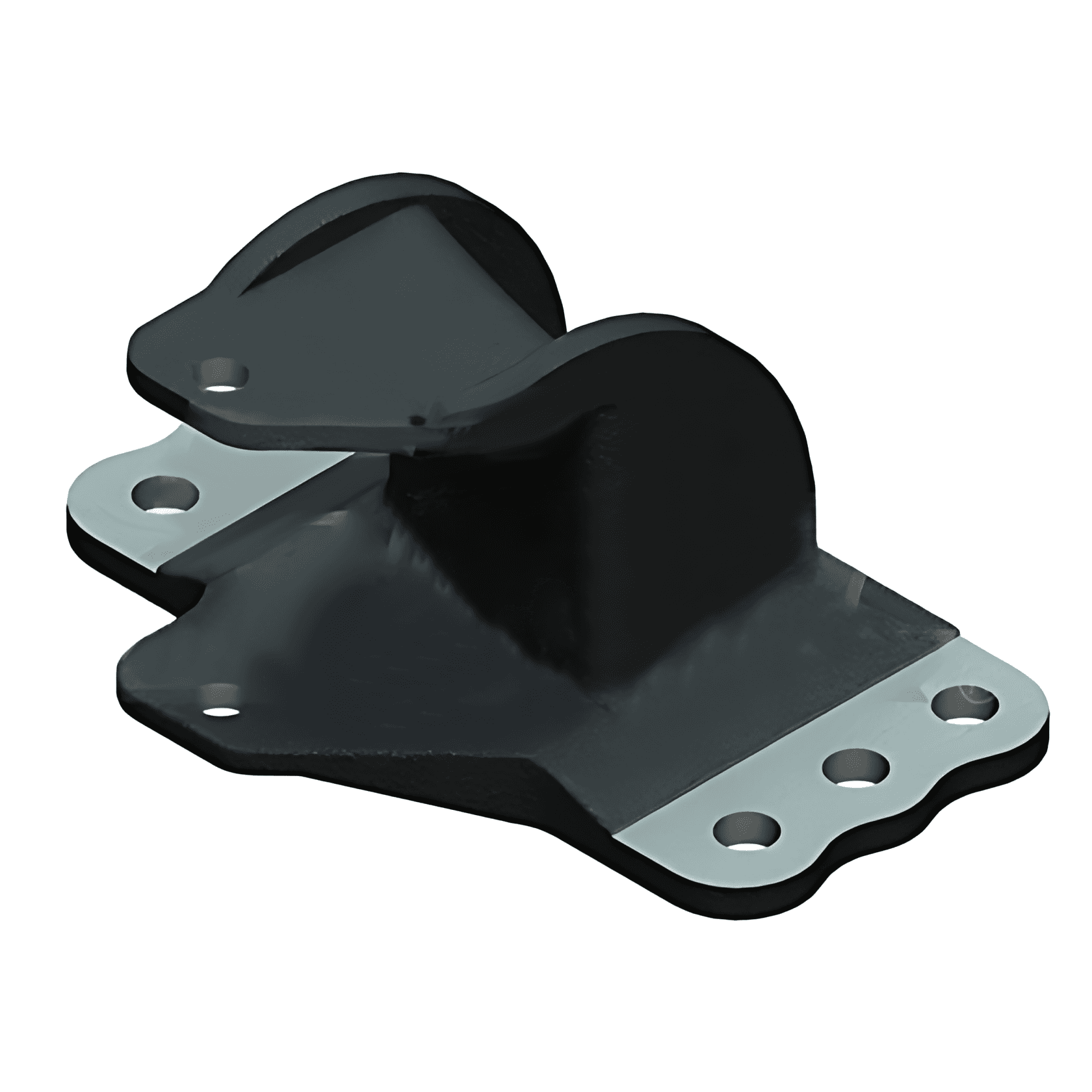 SUPORTE MOLA TRAS. LADO DIREITO TRUCK 6X2 FUNDIDO - 100000069976