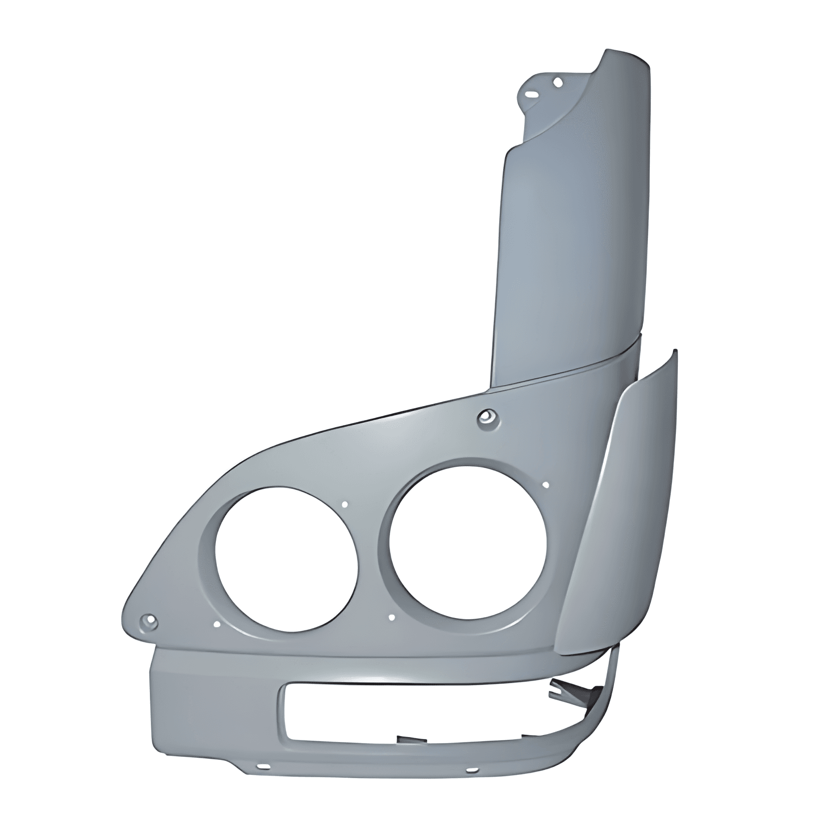 MOLDURA FAROL DEFLETOR LE ( KIT BOJO ) PLASTICO - 9798800940