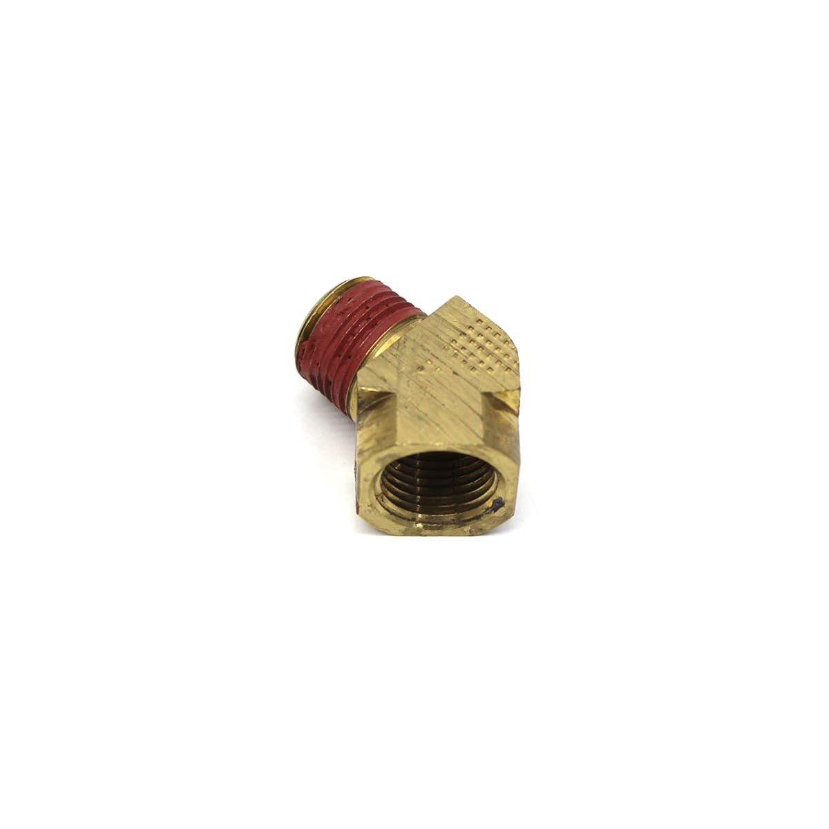 CONEXAO/COTOVELO 45 GRAUS 3/8 NPT MACHO X 9/16 FEMEA - 444056