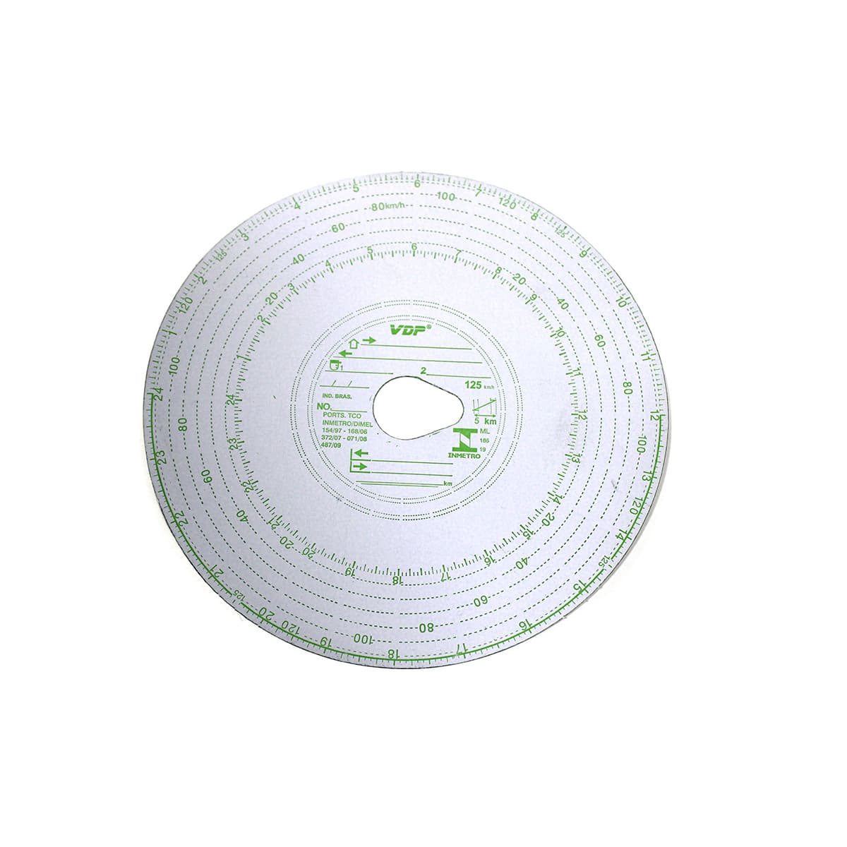 DISCO TACOGRAFO DIARIO 24H 125KM/H PAPEL (CX FECHADA C/60) - CD01D4005