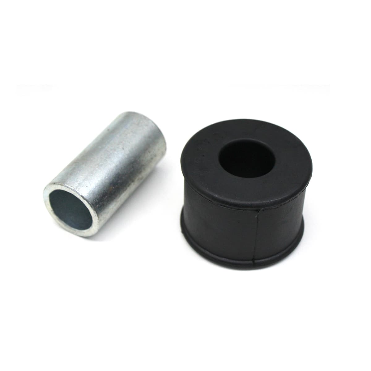 BUCHA INFERIOR/SUPERIOR OLHAL AMORTECEDOR VW CONSTELLATION/WORKER (COM TUBO) (24,30X57X25MM) (MEDIDAS DO TUBO METAL 24,30X31,80X62MM) - R1275