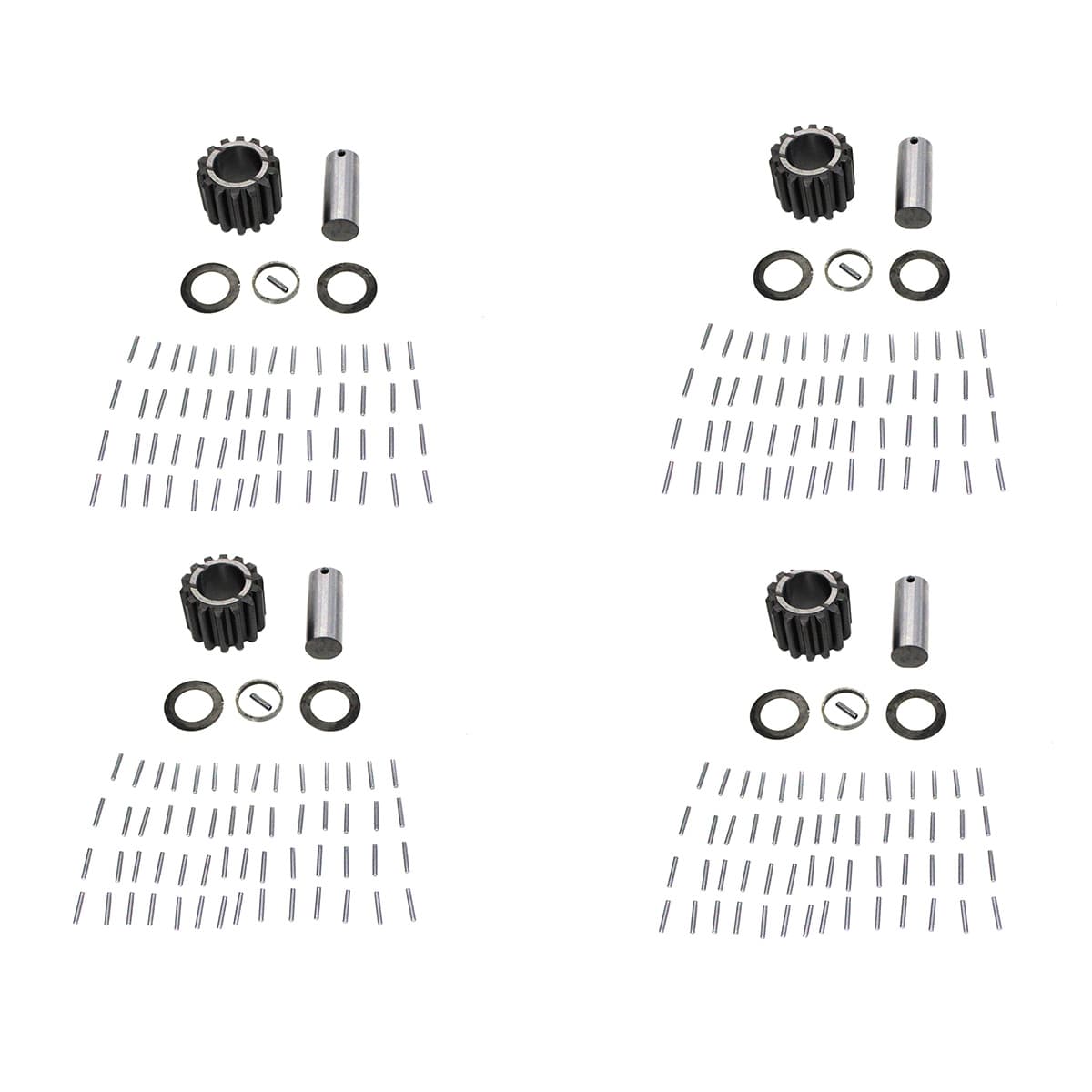 KIT COMPLETO ENGRENAGEM Z14 REDUZIDA EIXO MS240/MS245/MS248 (38X65MM) (COM 4) (SISTEMA ROLETES) - 805909
